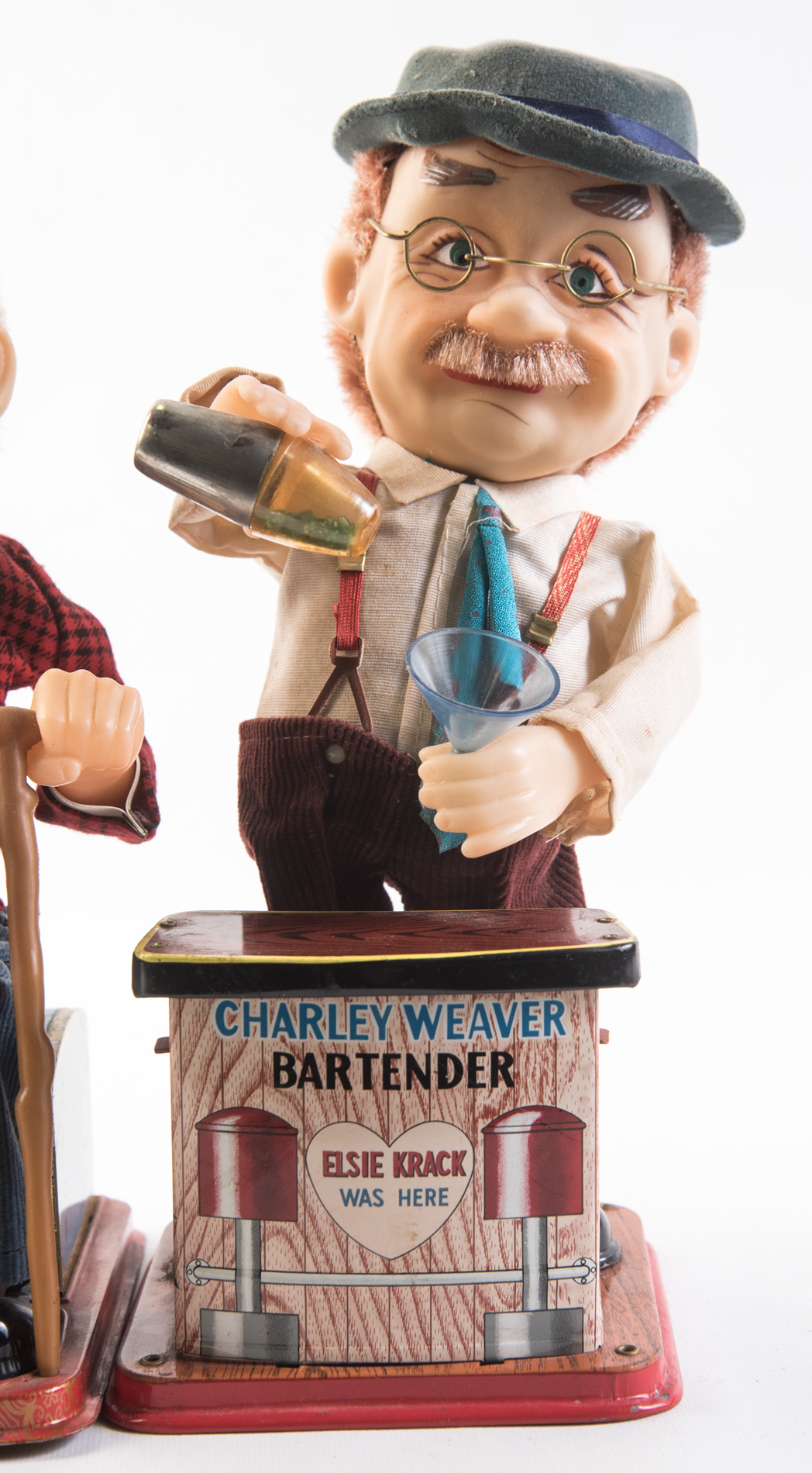 Vintage Rosko Mechanical Toys Featuring Charley Weaver