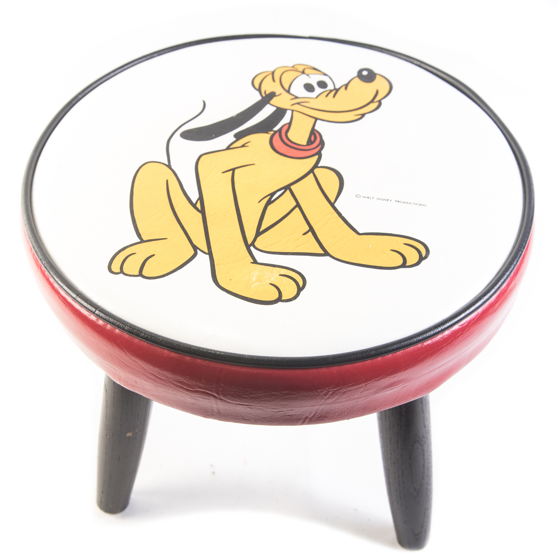 Vintage "Pluto" Footstool by Walt Disney Productions