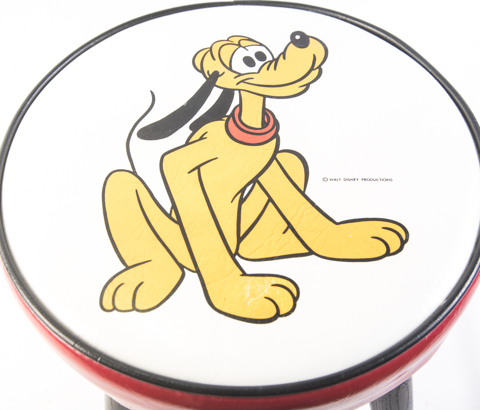 Vintage "Pluto" Footstool by Walt Disney Productions