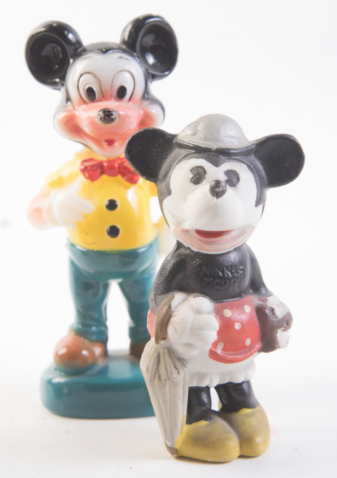 Vintage Mickey Mouse Figurines