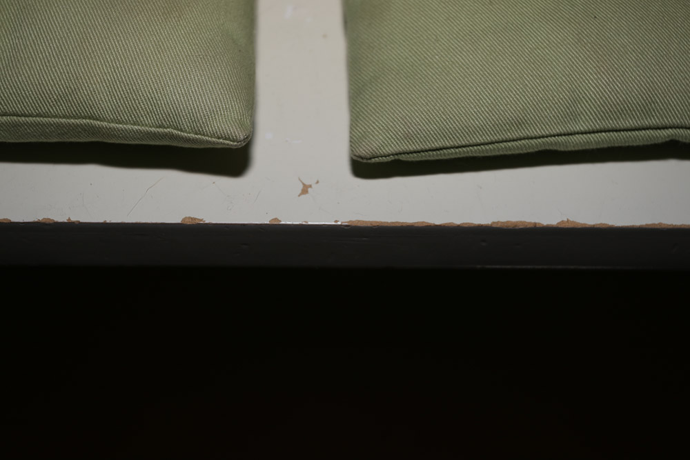 Off-White Beadboard Hall Tree with Hooks