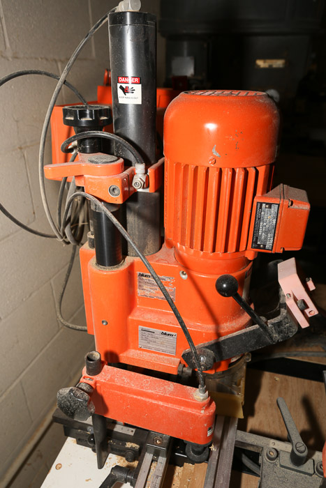 Blum Minipress MSP Hinge-Hole Boring Machine with Juniorpress Attachment