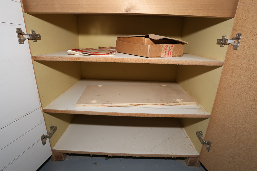 Blum Minipress MSP Hinge-Hole Boring Machine with Juniorpress Attachment