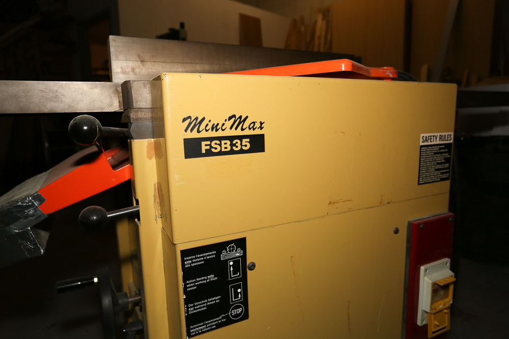 MiniMax FSB35 Jointer Planer Machine