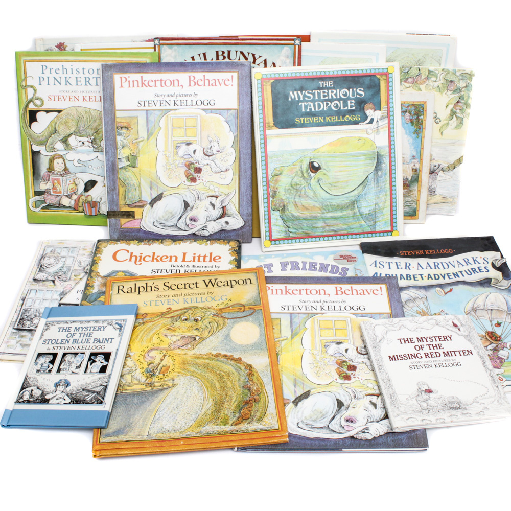 Steven Kellogg Signed Children's Books
