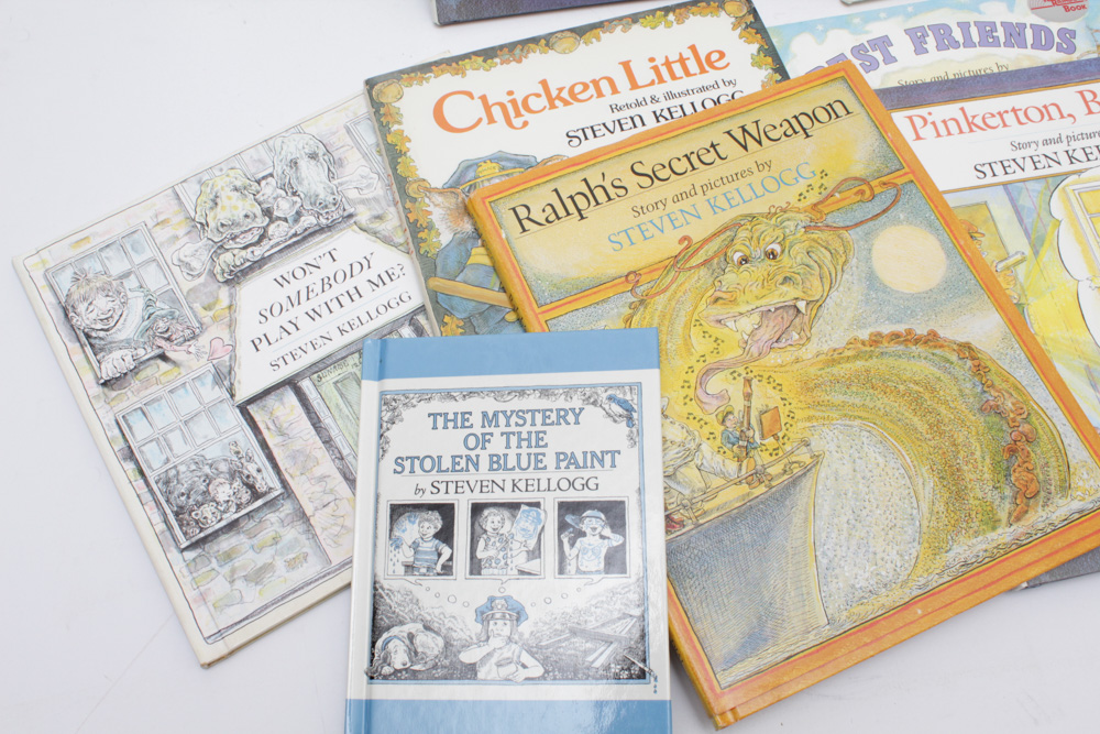 Steven Kellogg Signed Children's Books