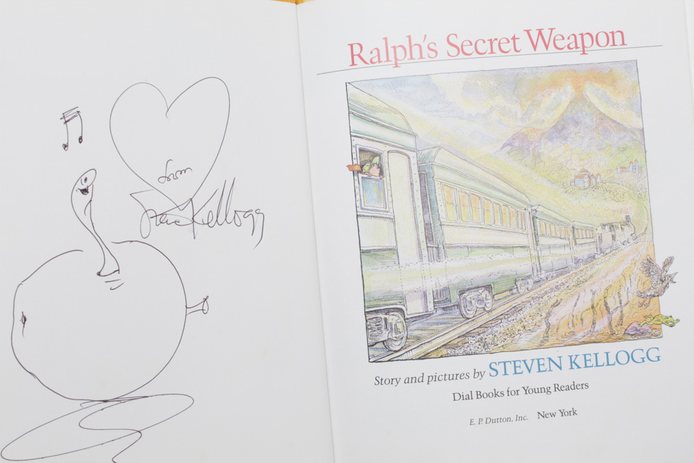 Steven Kellogg Signed Children's Books