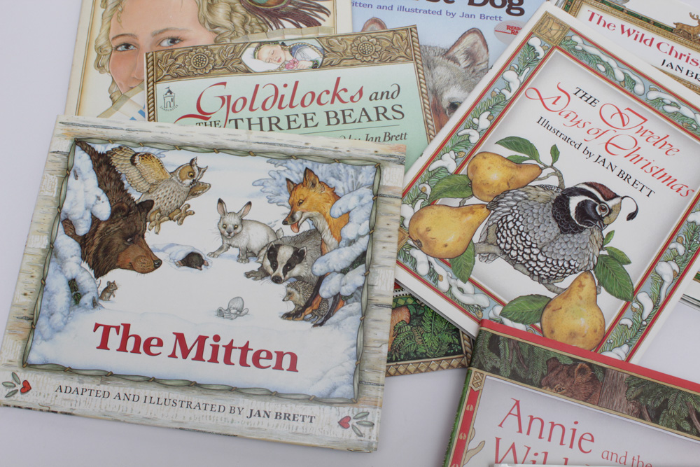 Jan Brett Signed Children's Books