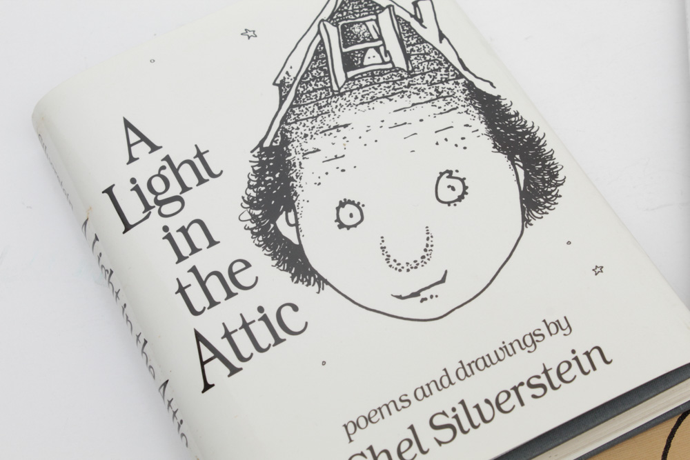Shel Silverstein Signed "A Light in the Attic" and Other Books