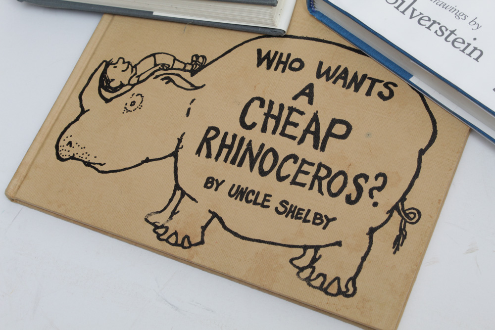 Shel Silverstein Signed "A Light in the Attic" and Other Books