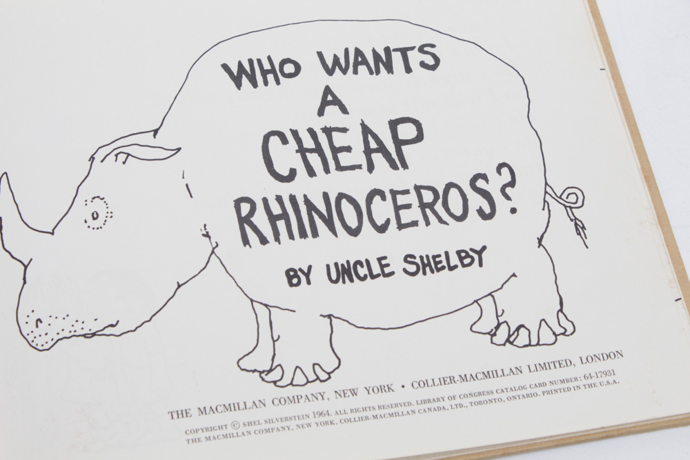 Shel Silverstein Signed "A Light in the Attic" and Other Books