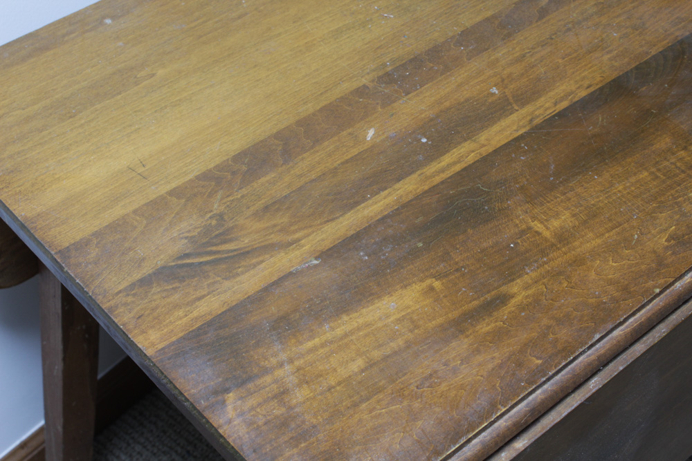 Vintage Maple Drop Leaf Dining Table