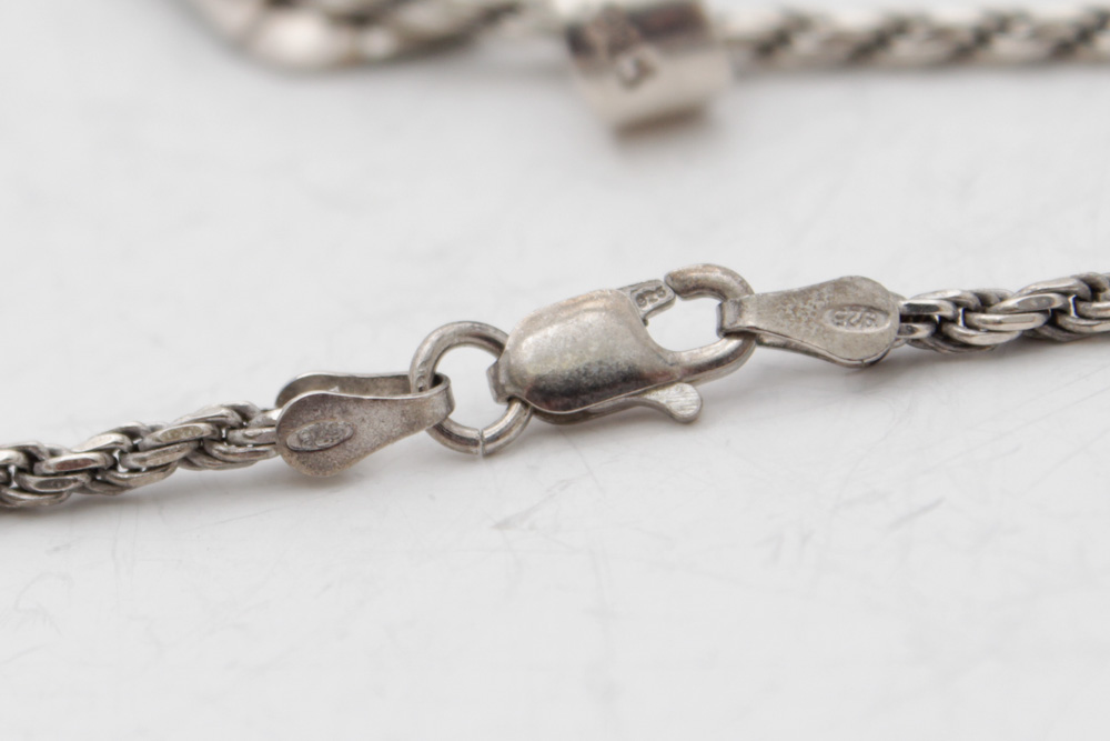 Sterling Silver and Larimar Jewelry