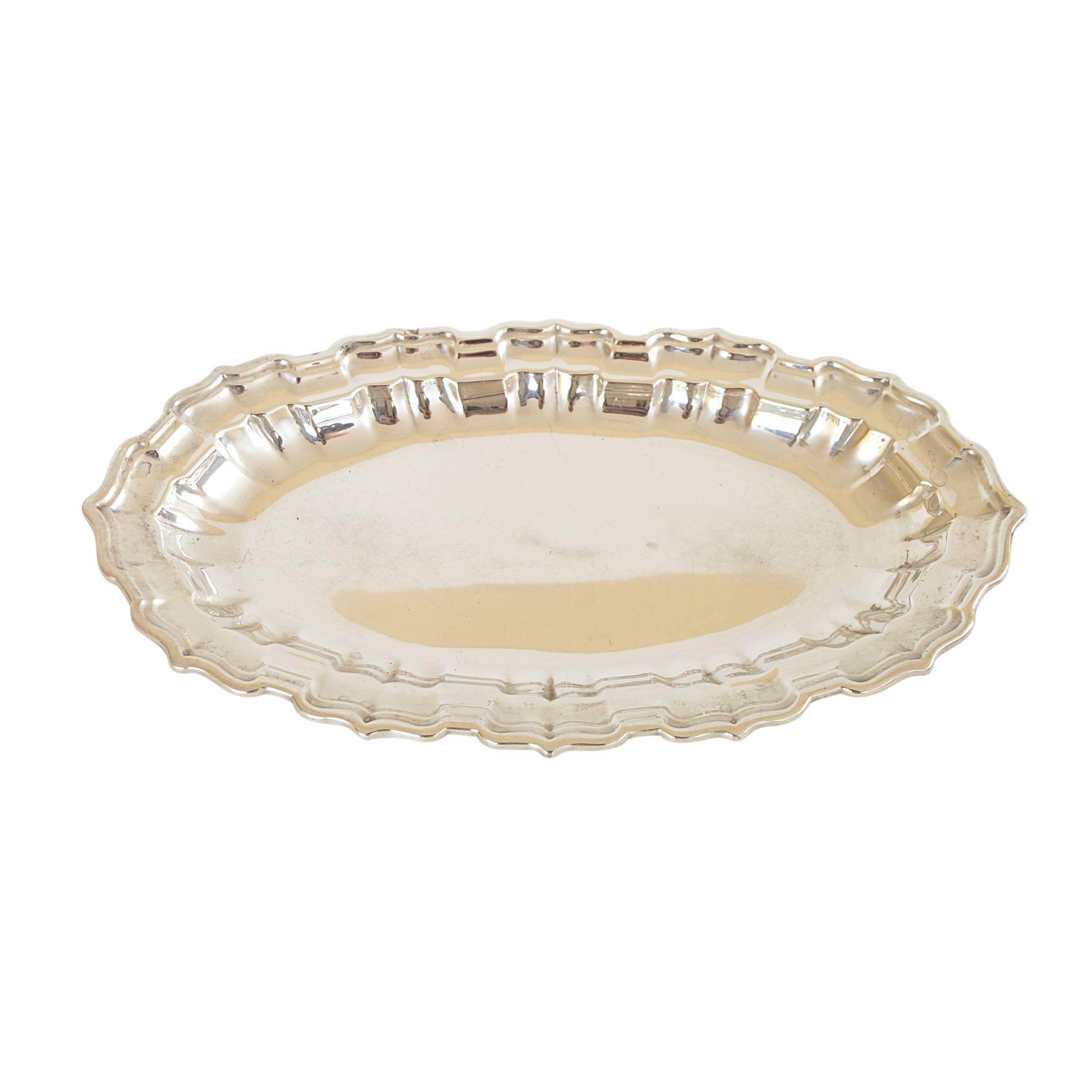 Frank Smith Silver "Chippendale" Sterling Silver Tray