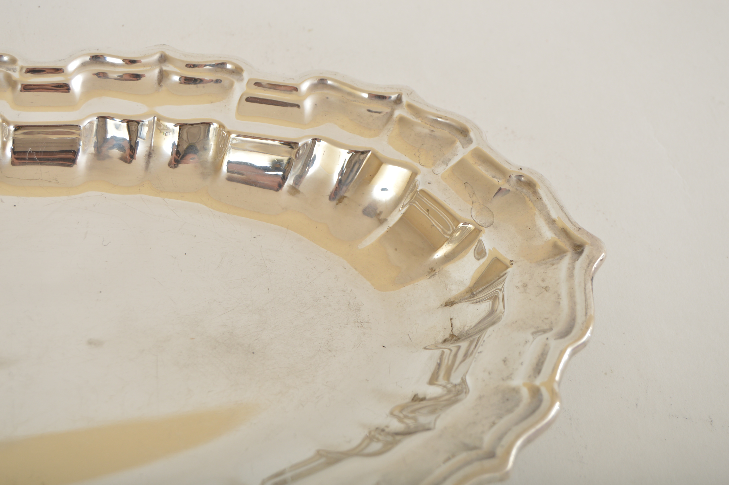 Frank Smith Silver "Chippendale" Sterling Silver Tray