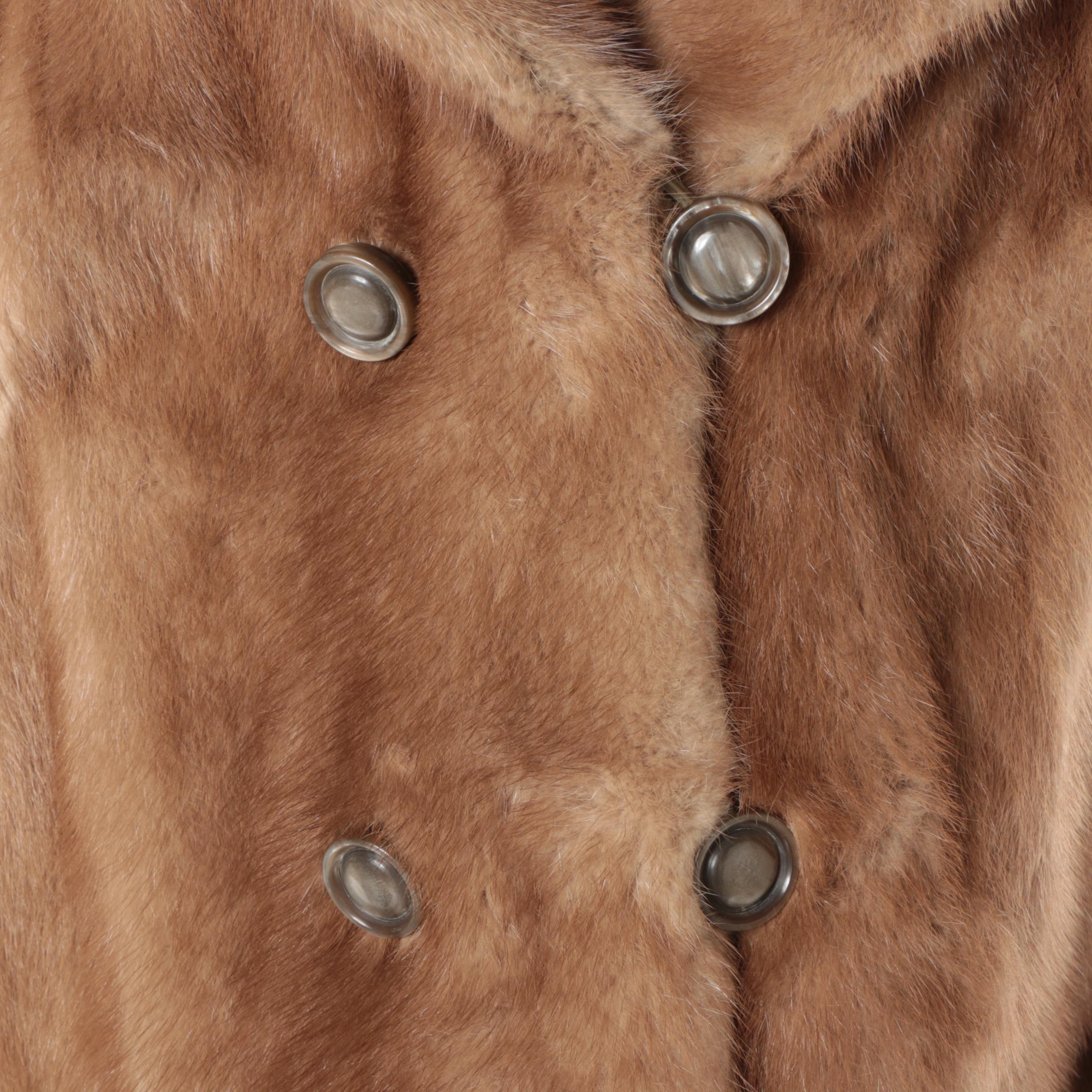 Women's Vintage Kent-Fisher Furs Mink Fur Coat