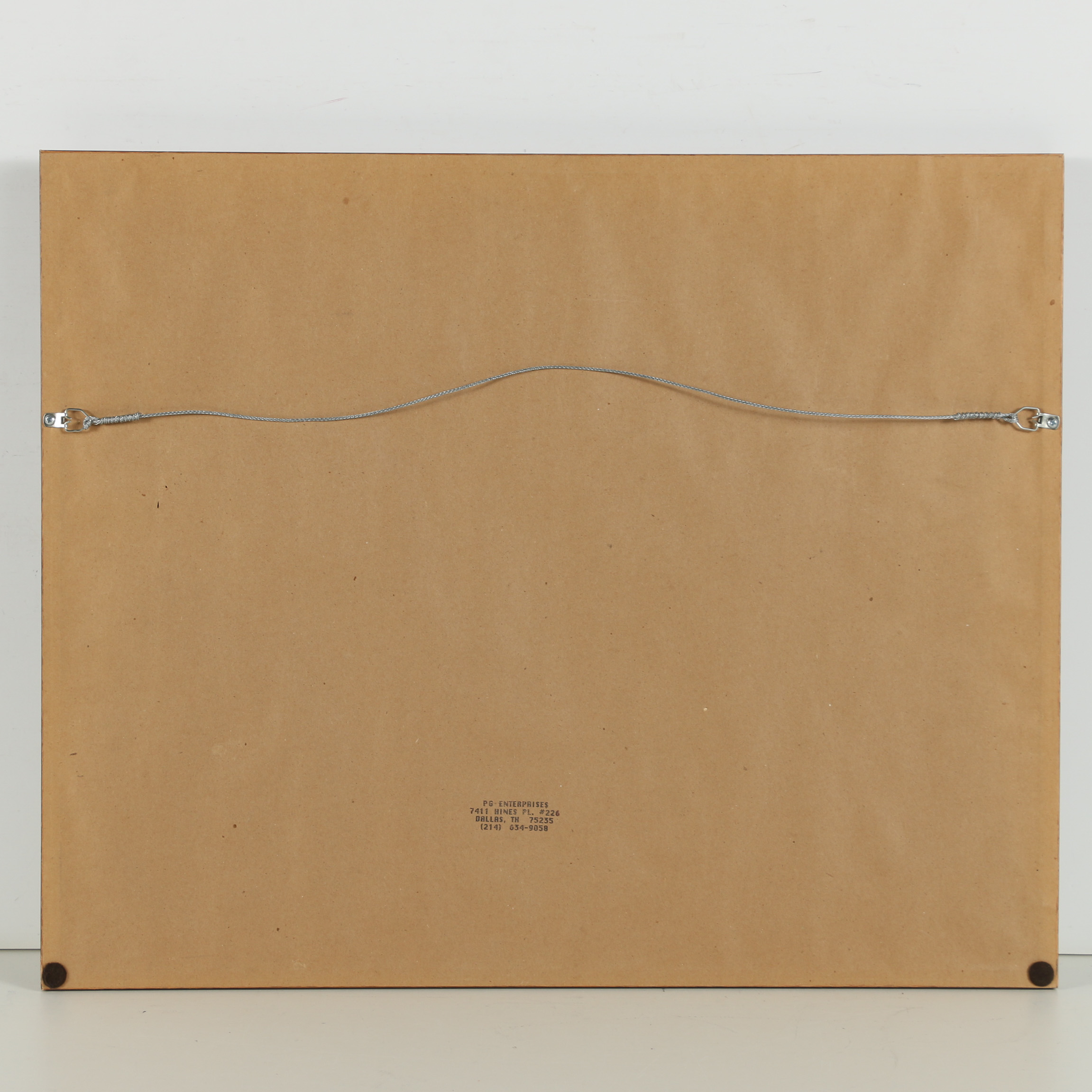 Offset Lithograph After Herman Brosius of Dallas, Texas