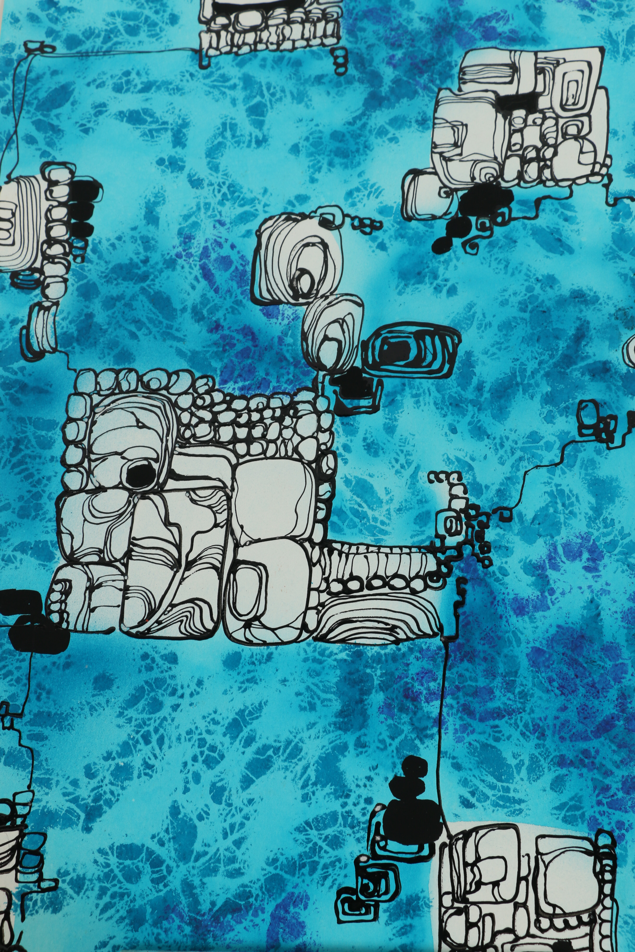 Vintage Textile Design Proofs