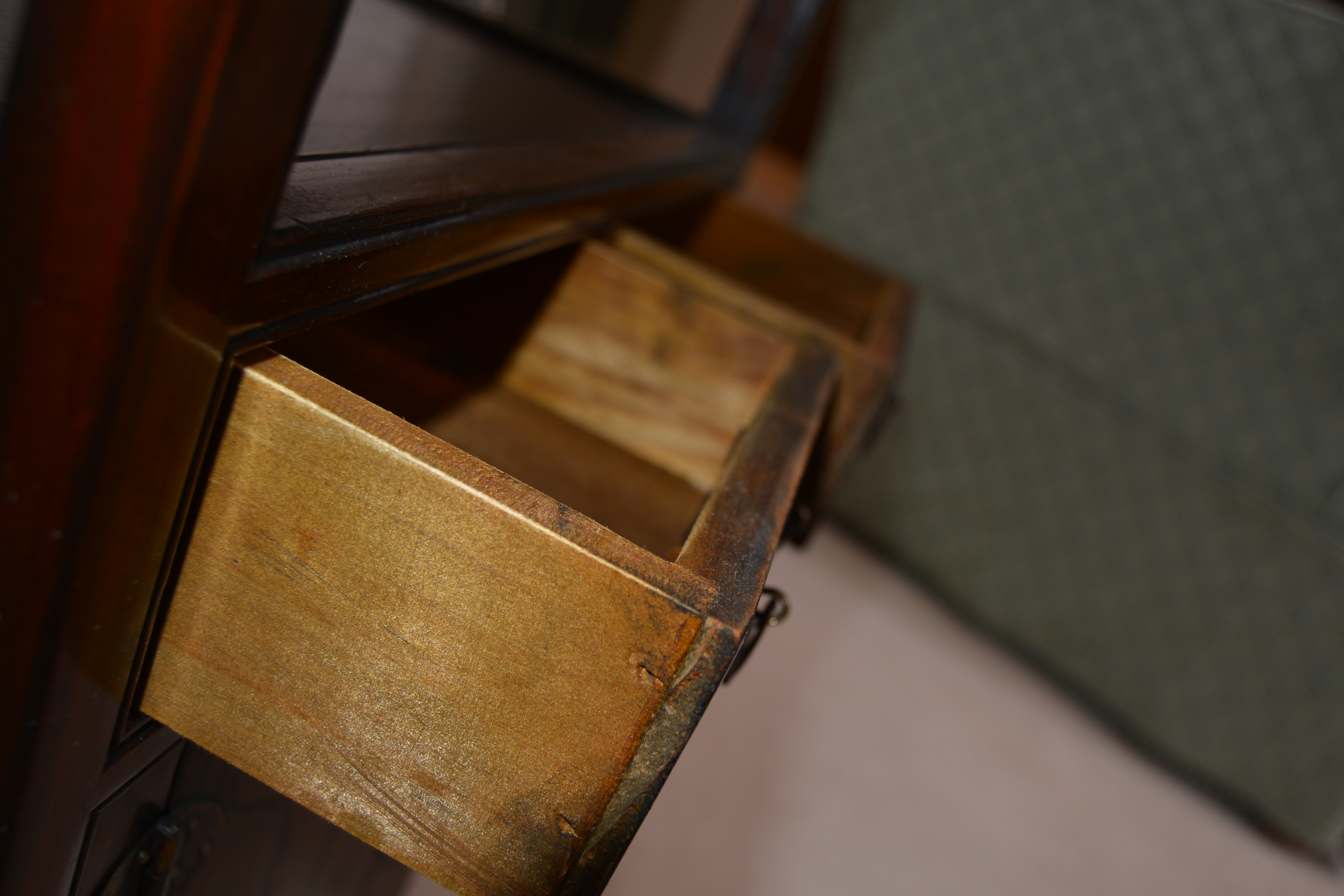 Korean Style Wood Side Table