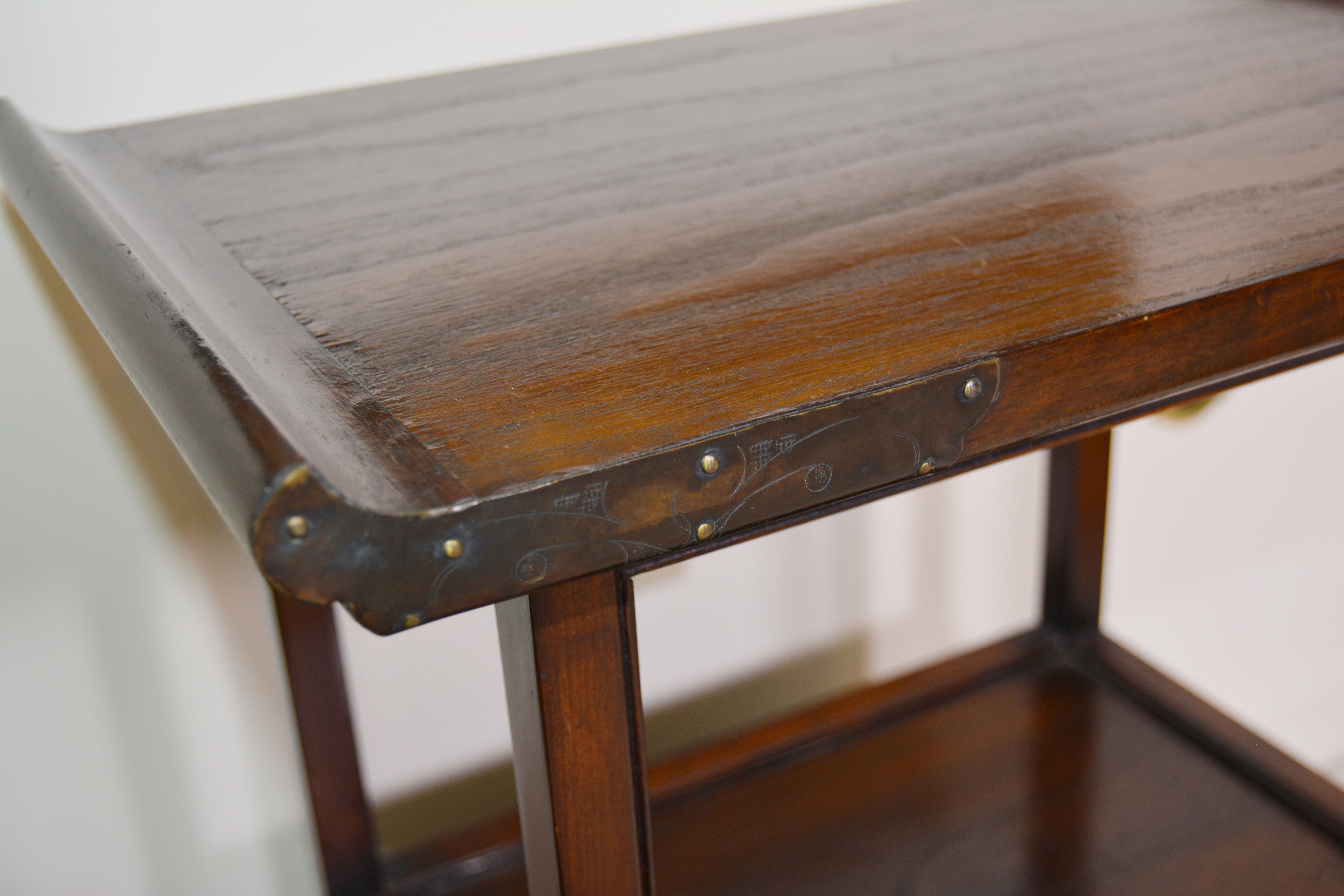 Korean Style Wood Side Table