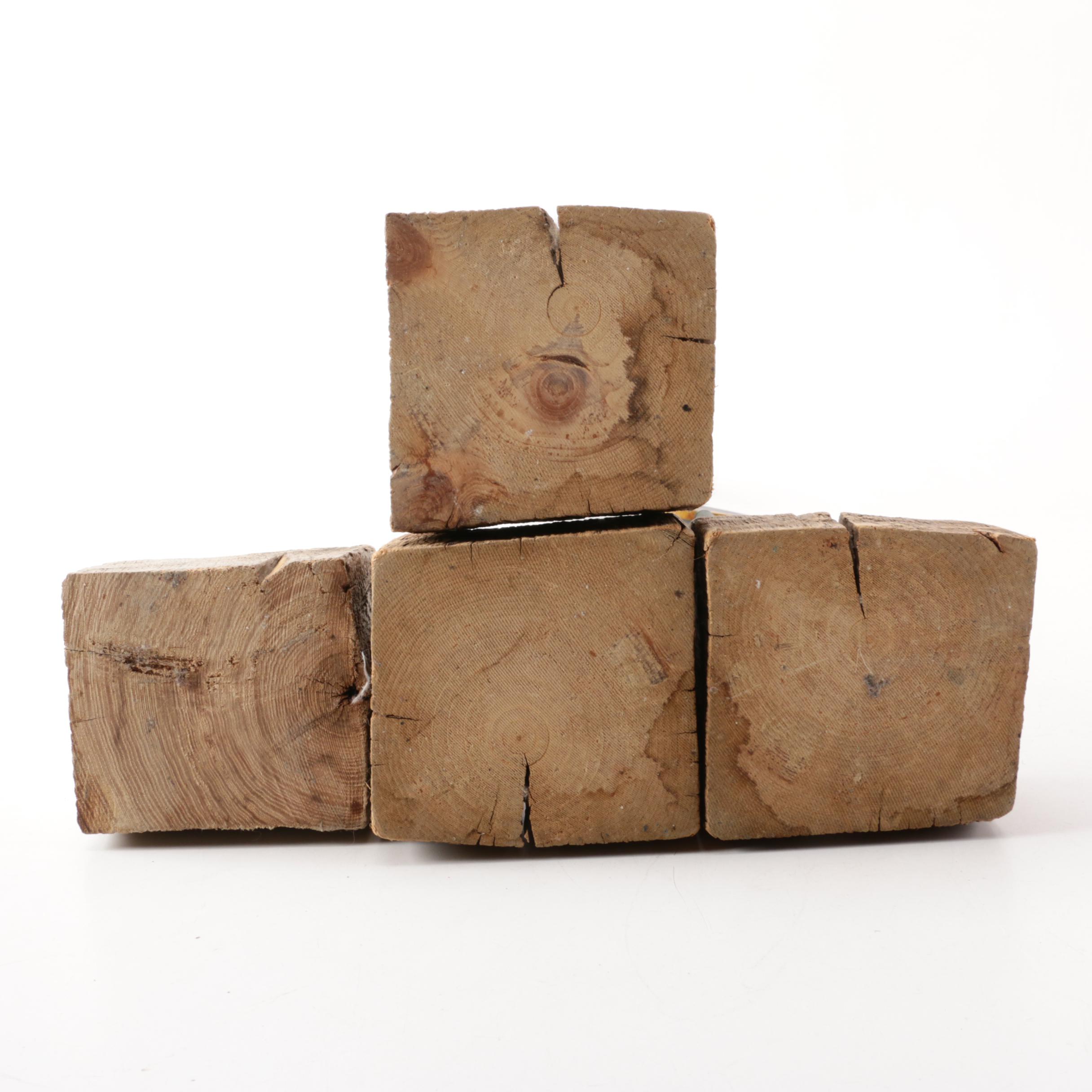 Vintage Joseph H. Dodson Inc. Carved Wooden Bird Figurines