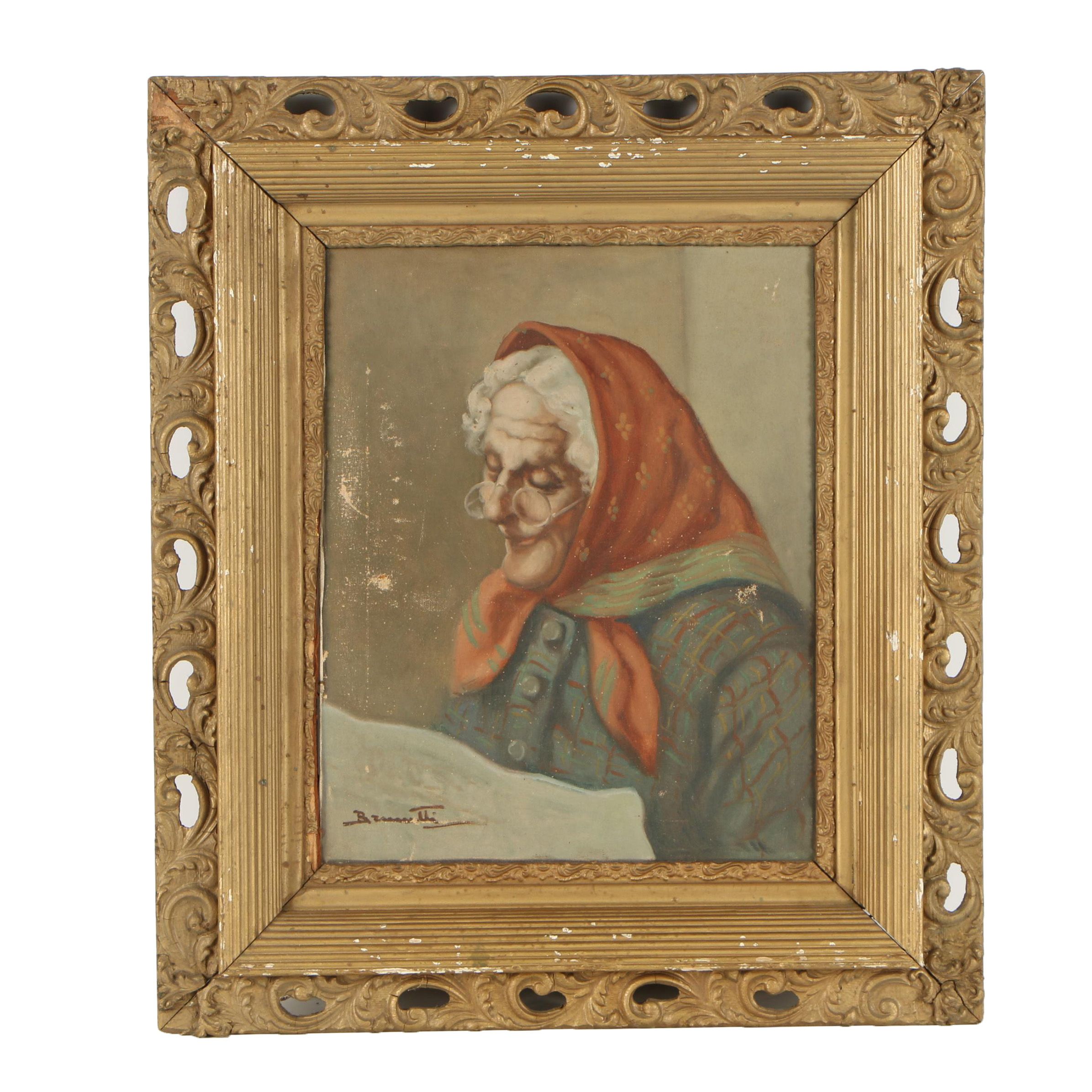 Brunetti Oil Painting