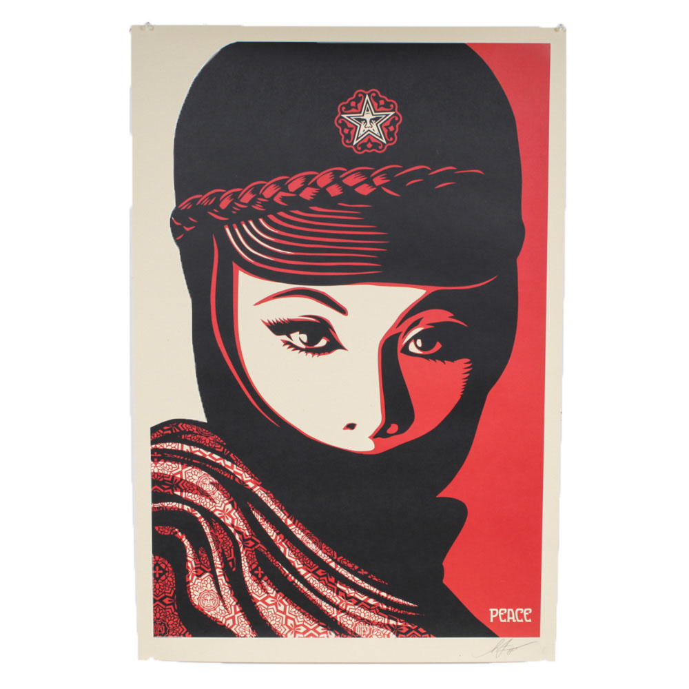 Shepard Fairey Offset Print "Mujer Fatale"