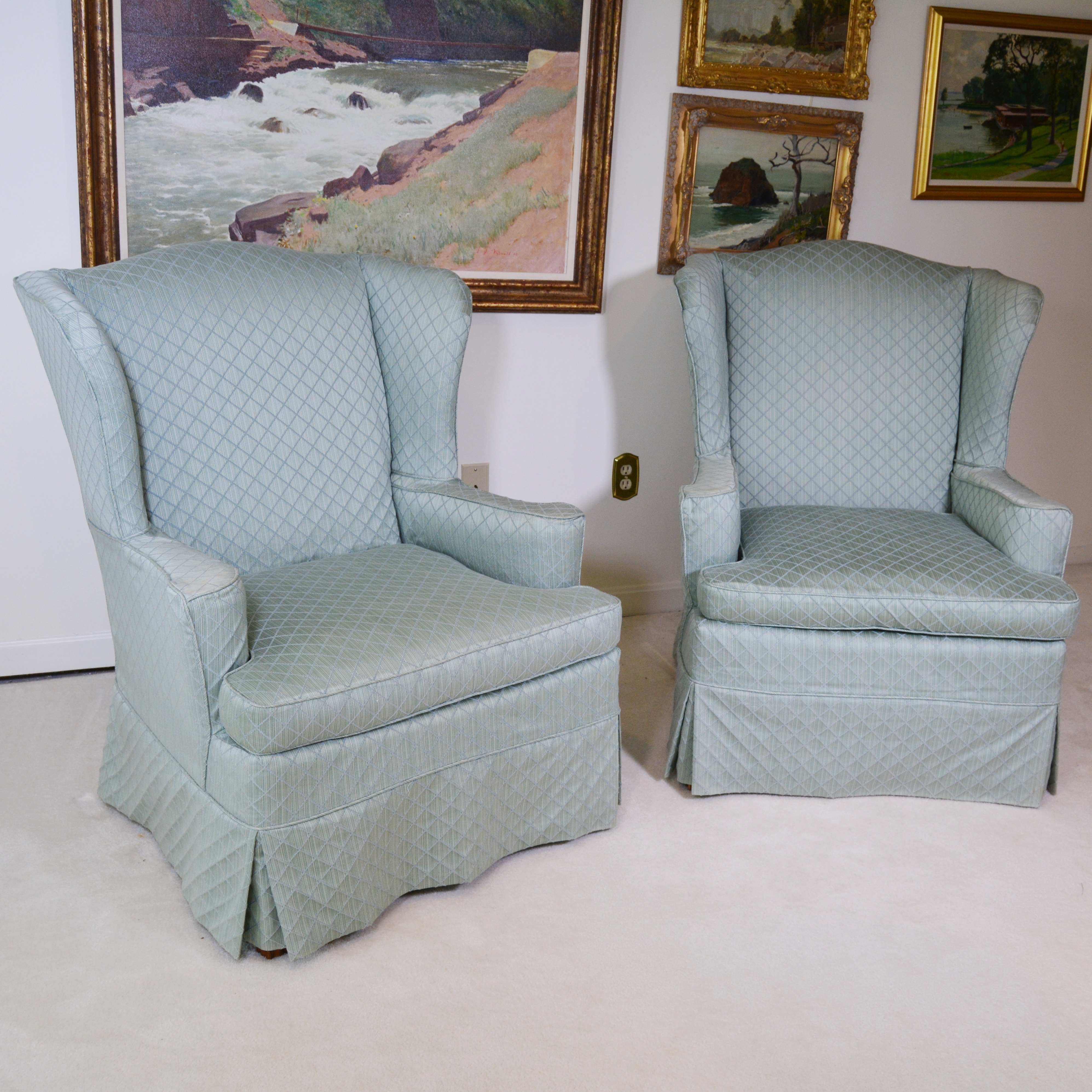 Wingback Chairs by North Hickory Furniture Company