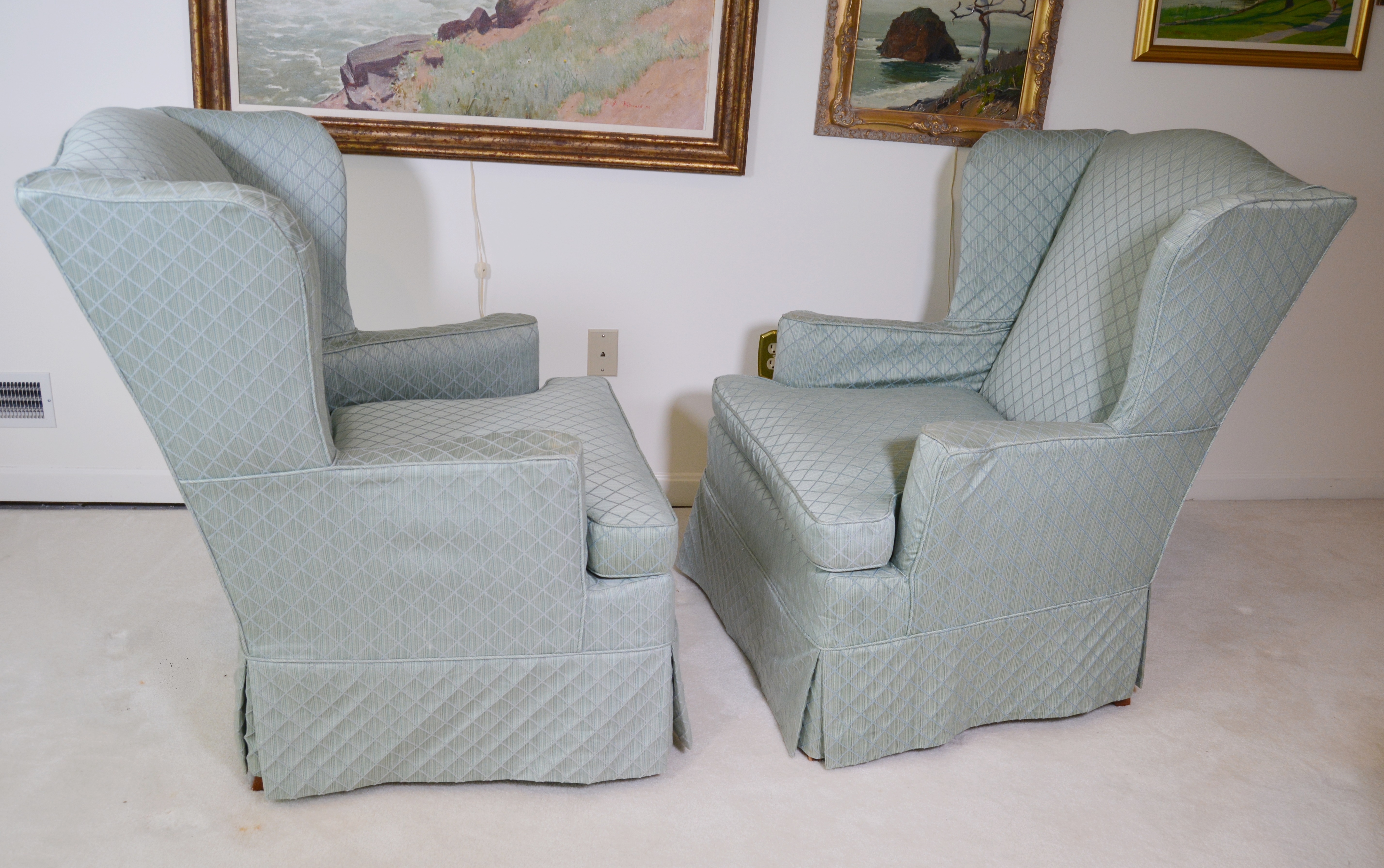 Wingback Chairs by North Hickory Furniture Company