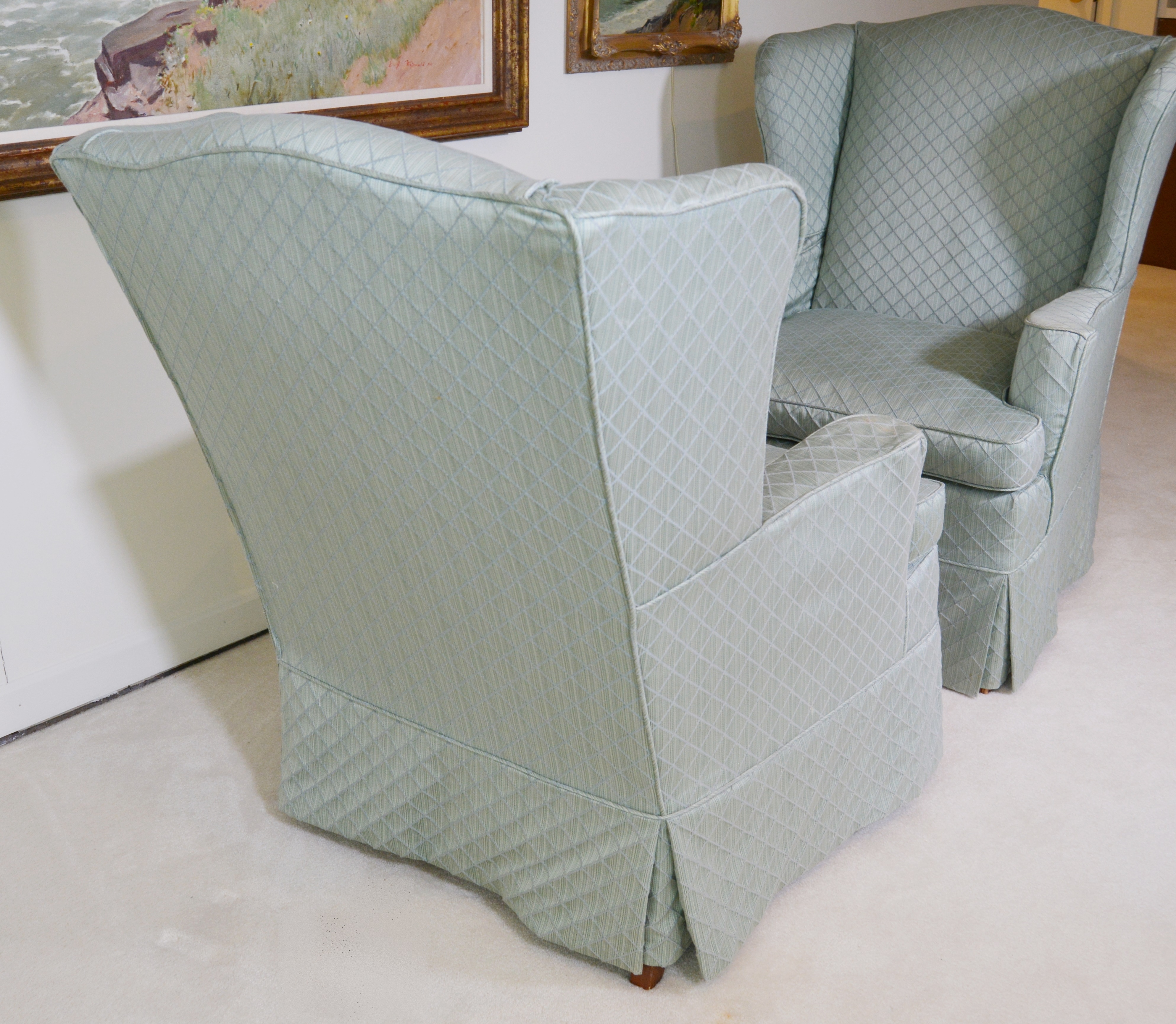 Wingback Chairs by North Hickory Furniture Company