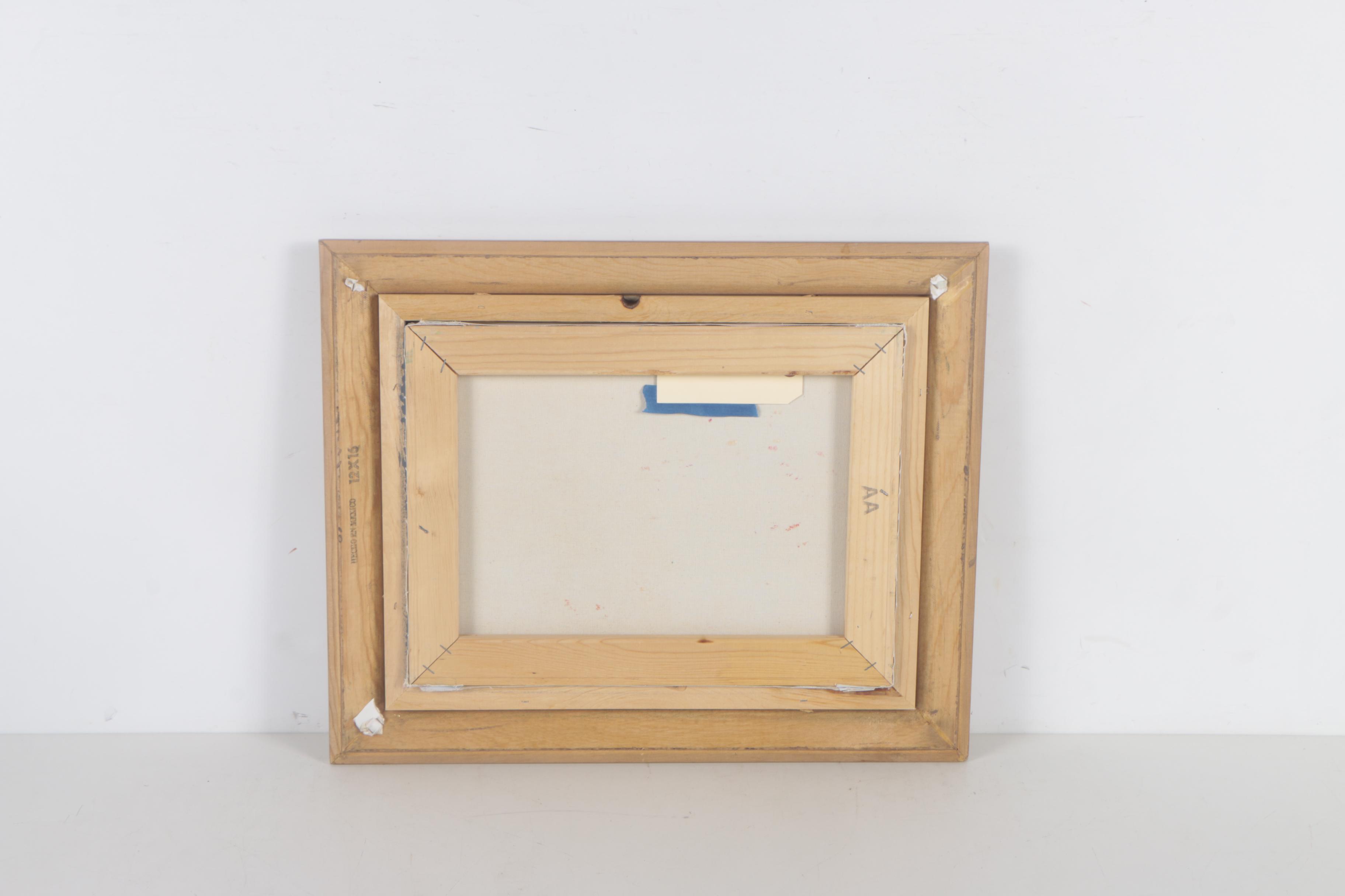 P. Minton Oil Painting