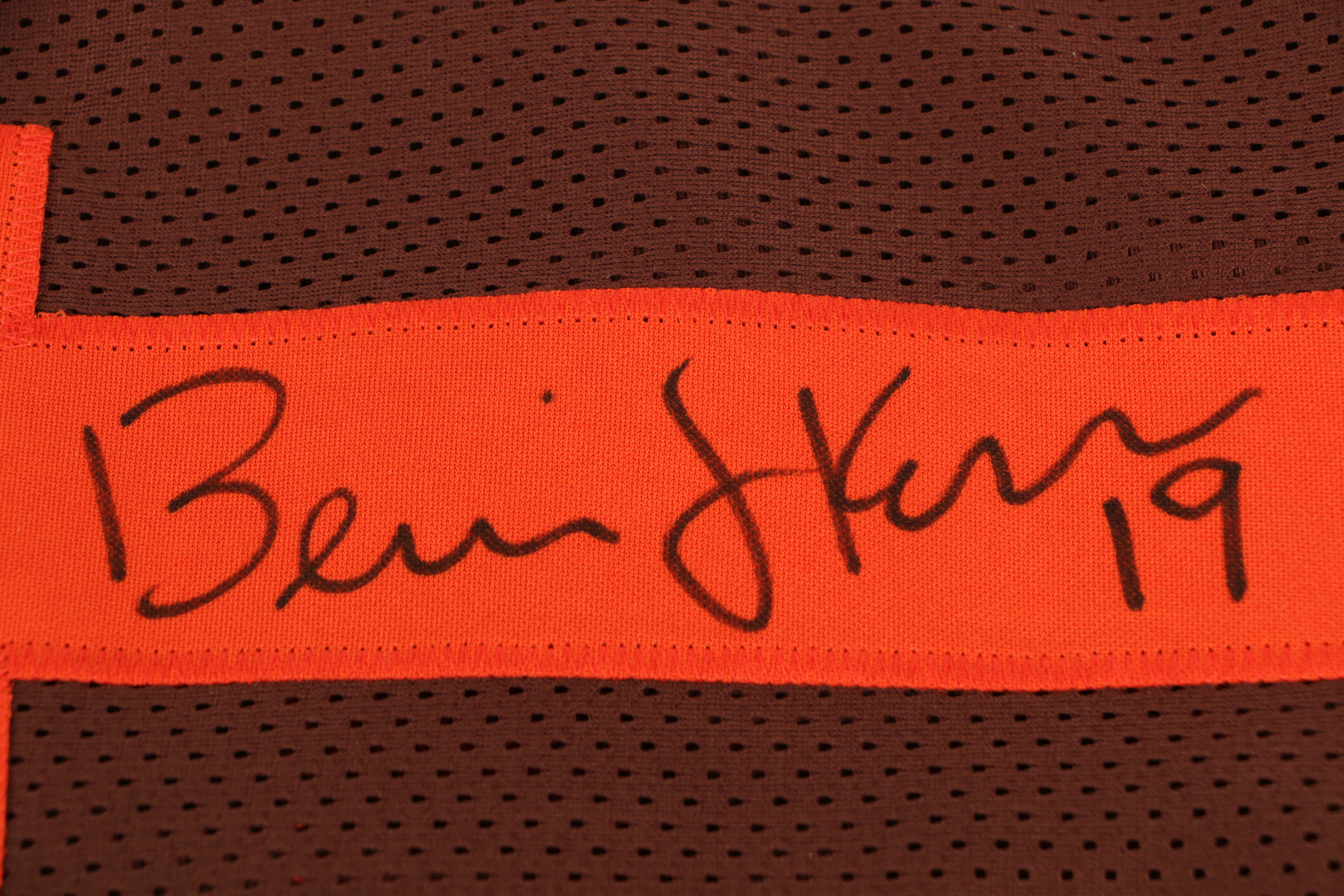 Bernie Kosar Autographed Cleveland Browns Jersey - JSA COA