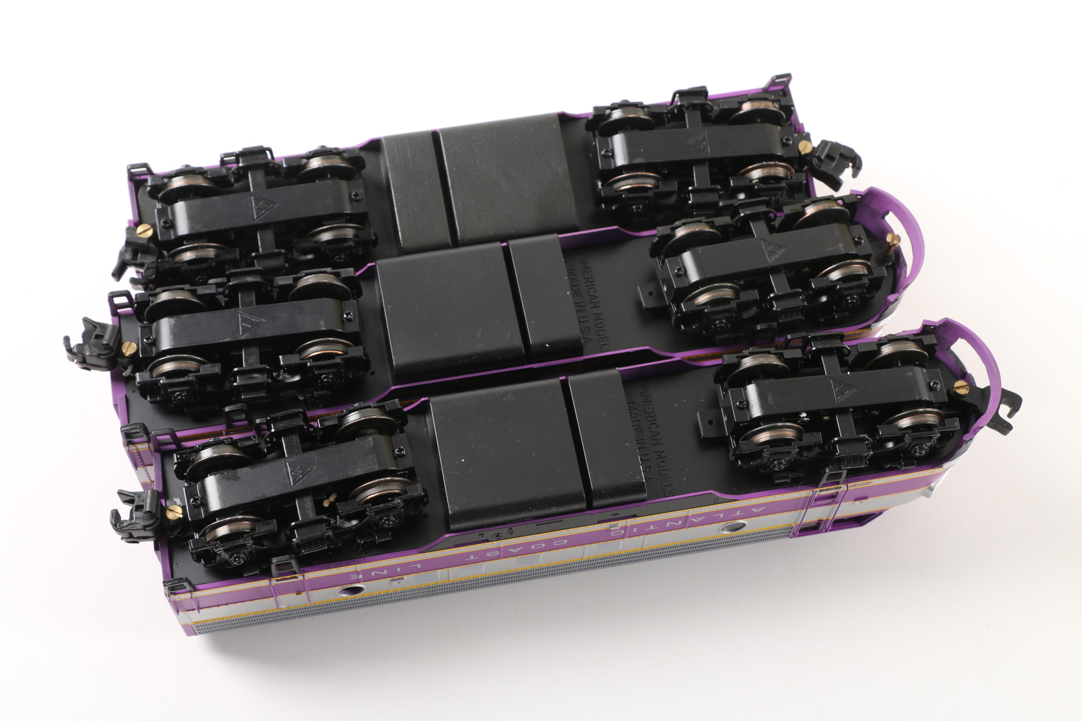 American Models Diesel Engine Set and American Flyer Locomotive with Tender