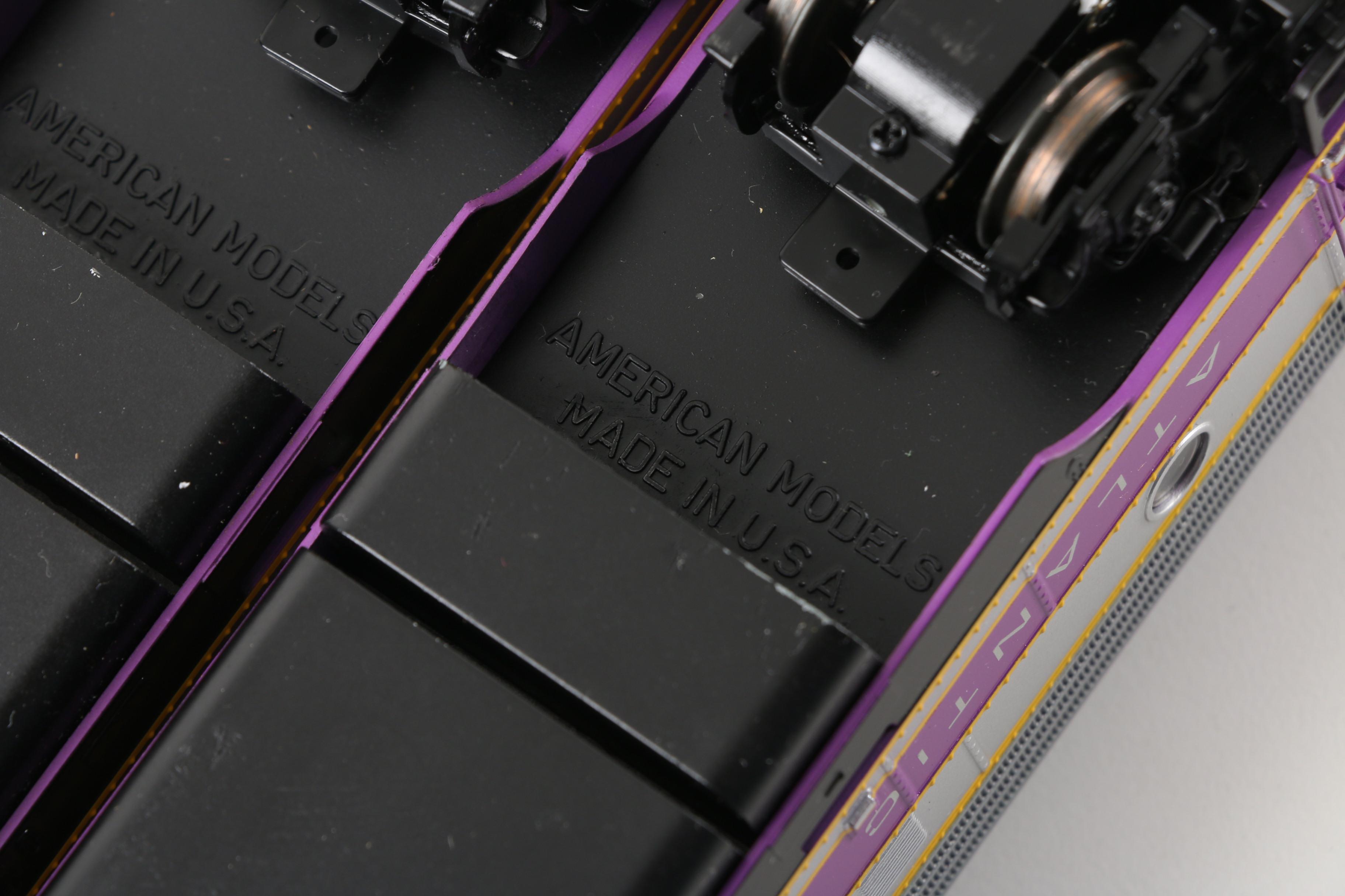 American Models Diesel Engine Set and American Flyer Locomotive with Tender