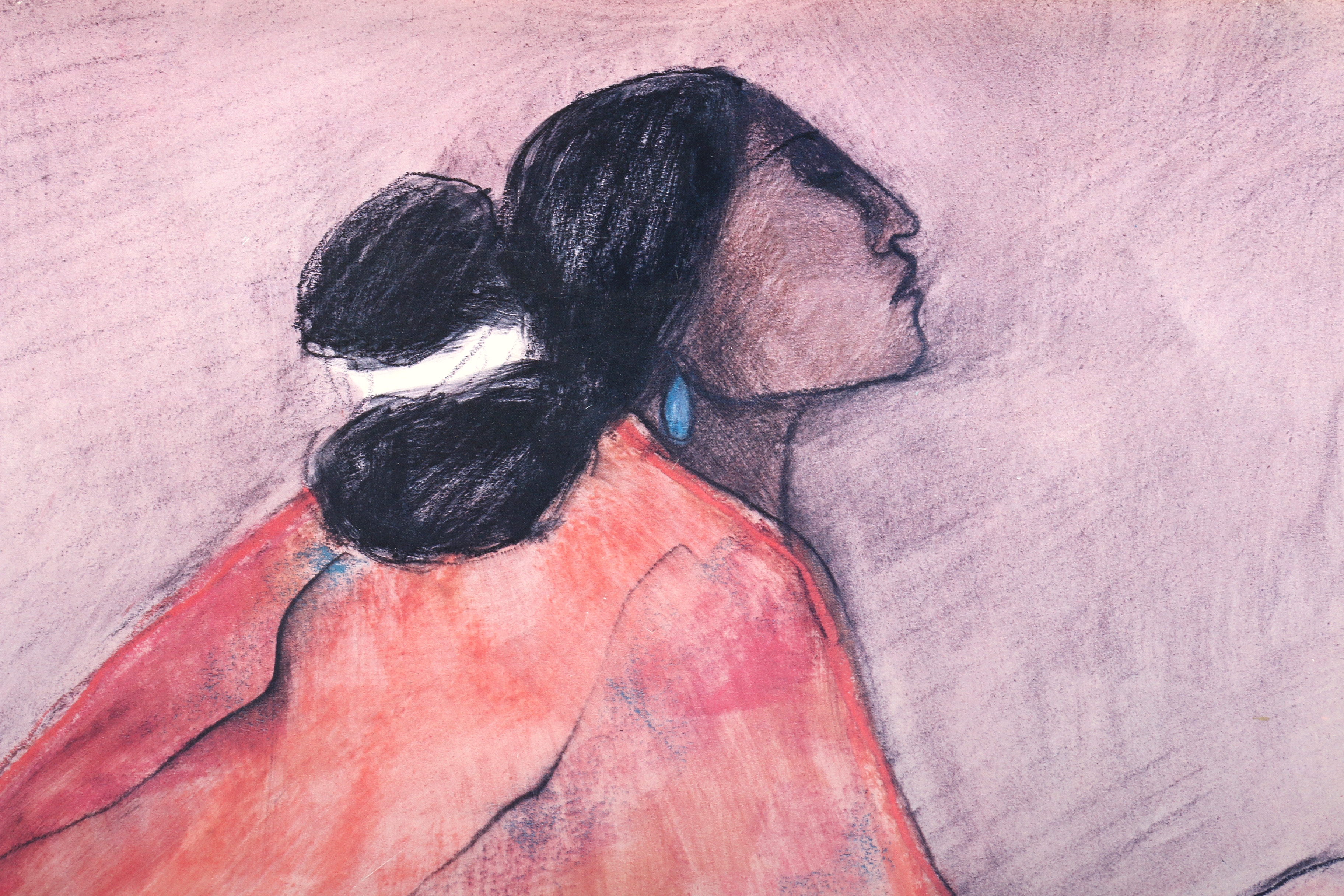 Vintage Exhibition Poster after R.C. Gorman