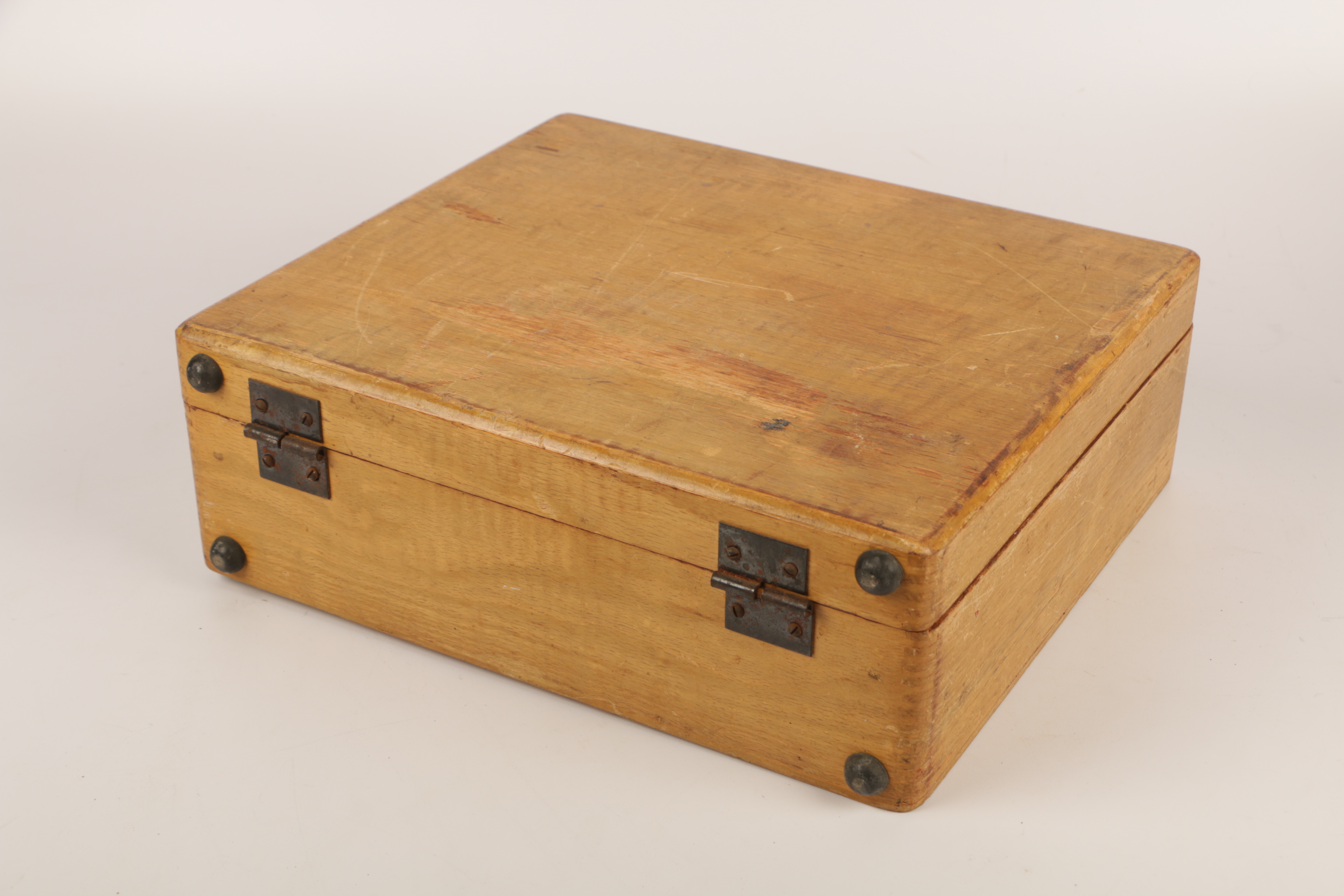 Vintage Surveyors Transit and EMC Model 205 Vacuum Tube Tester