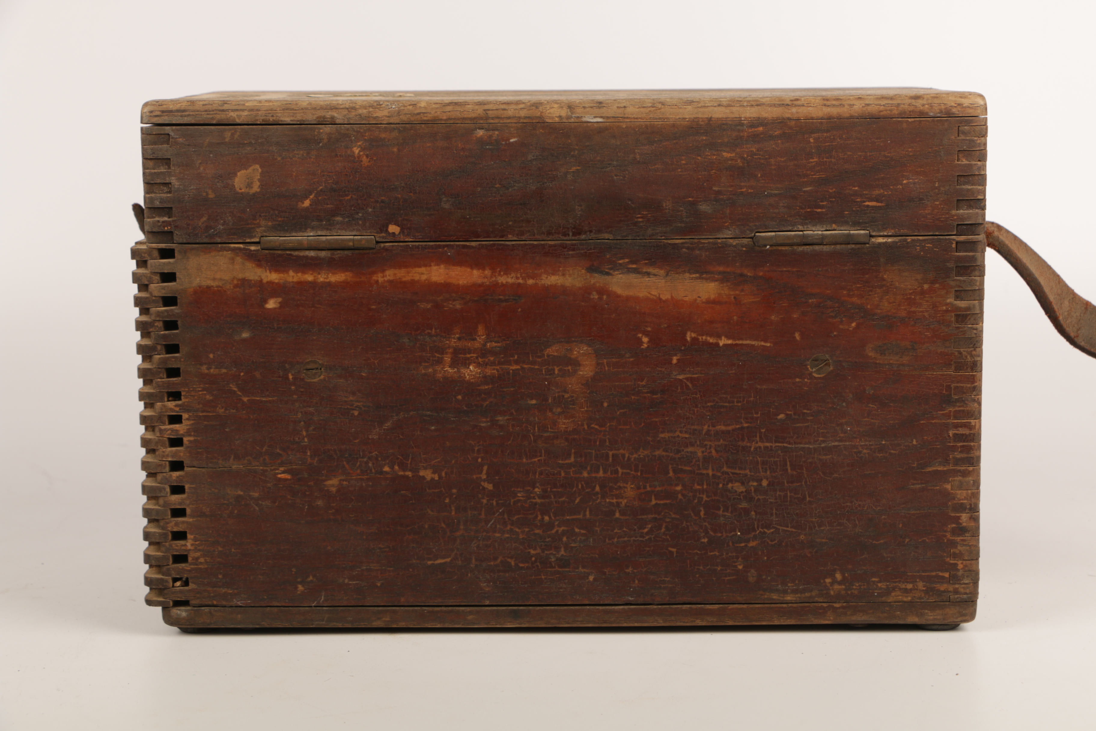 Vintage Surveyors Transit and EMC Model 205 Vacuum Tube Tester