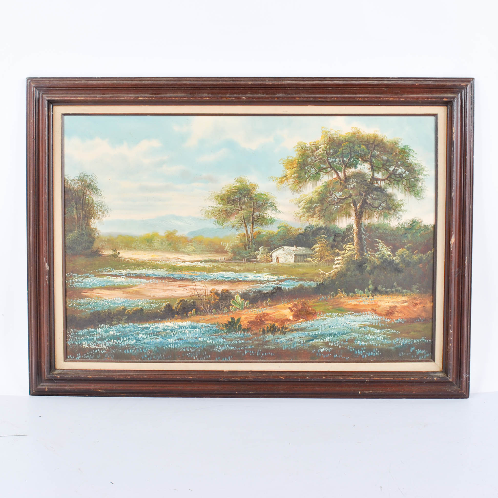Al Smith Oil Landscape Painting