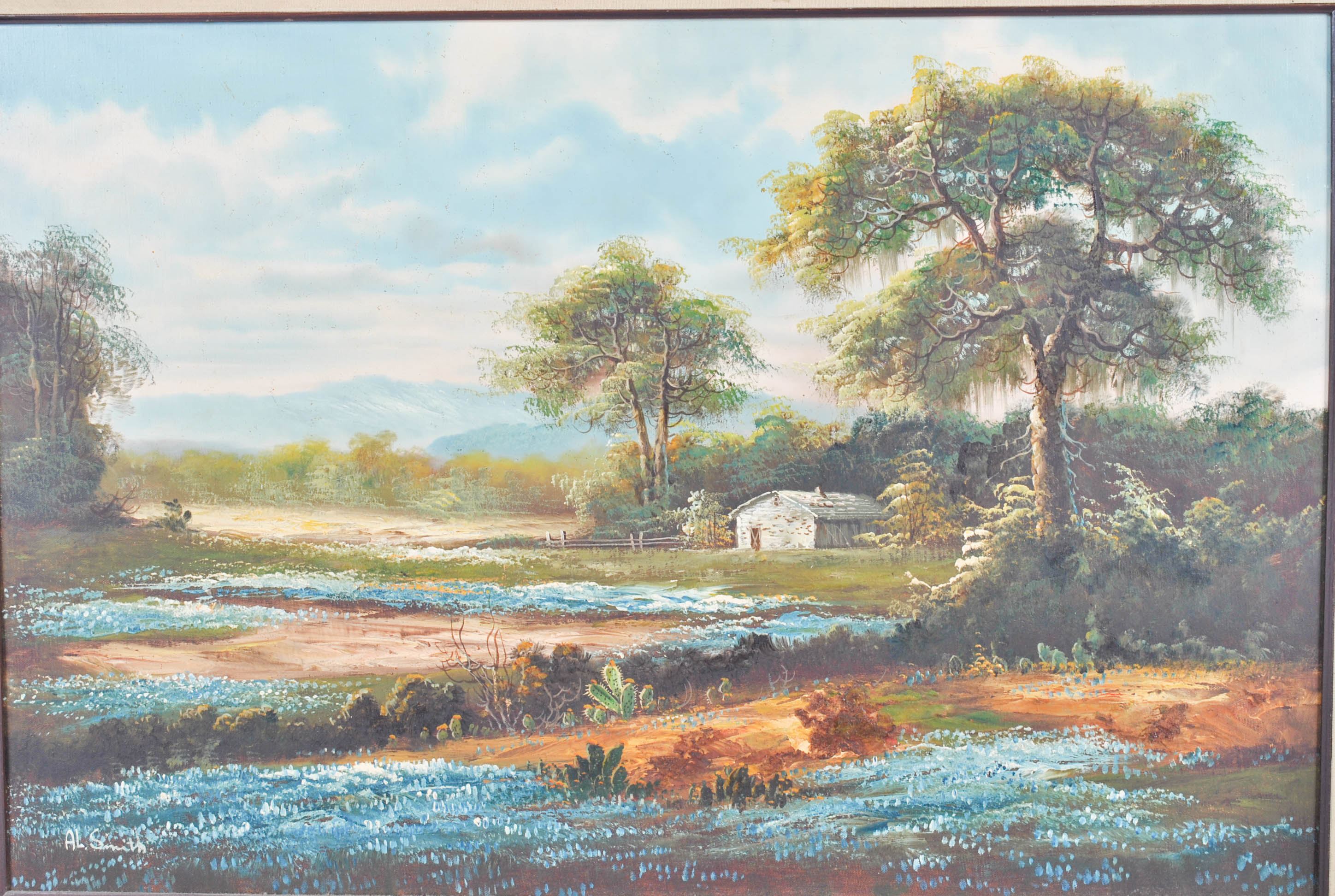 Al Smith Oil Landscape Painting