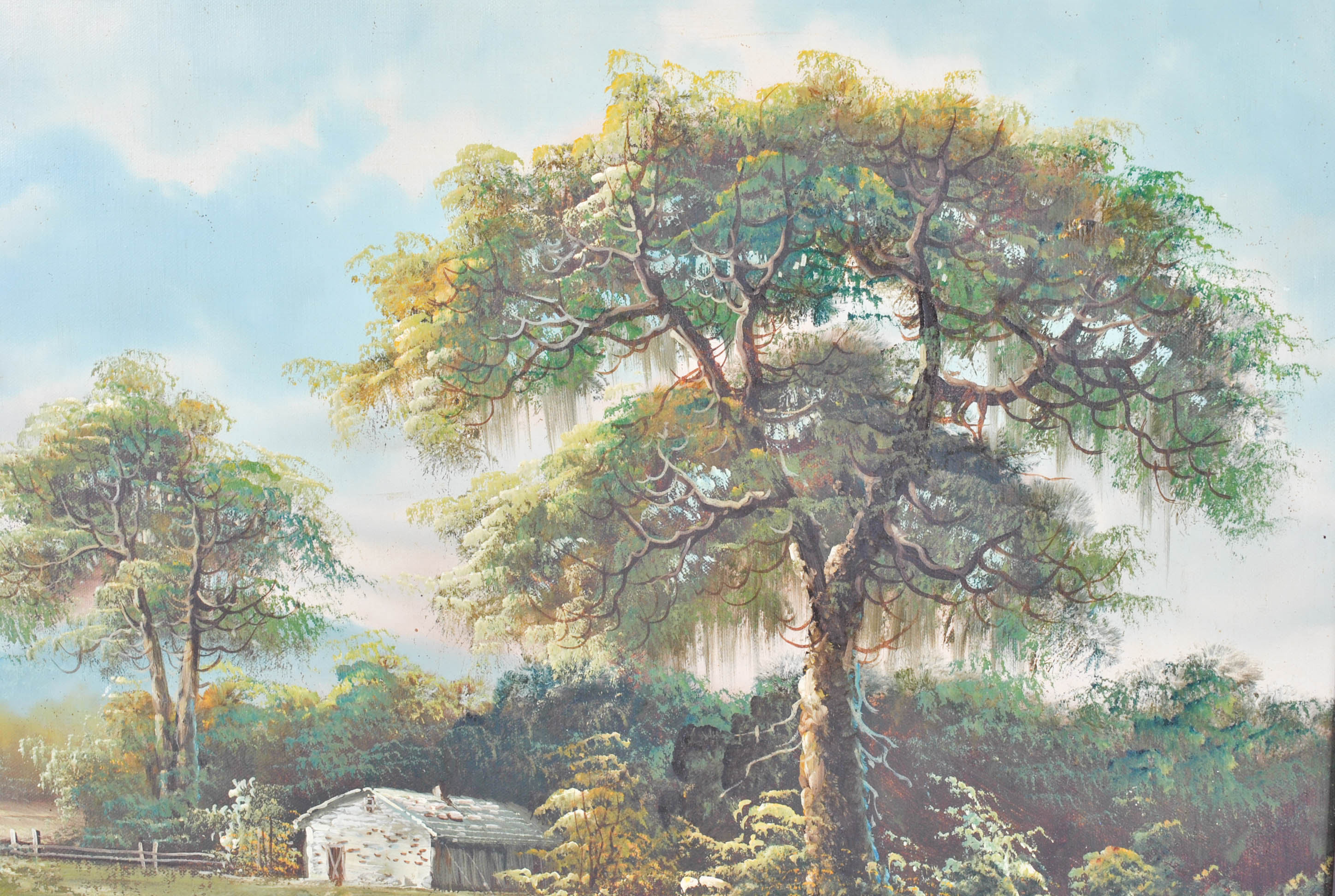 Al Smith Oil Landscape Painting