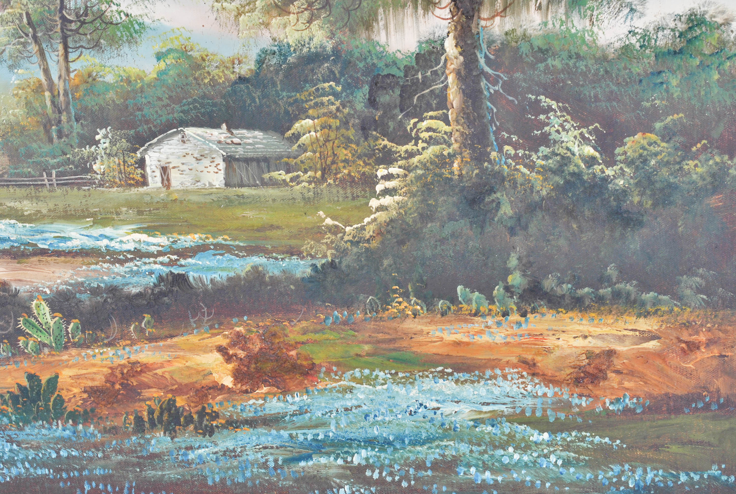 Al Smith Oil Landscape Painting