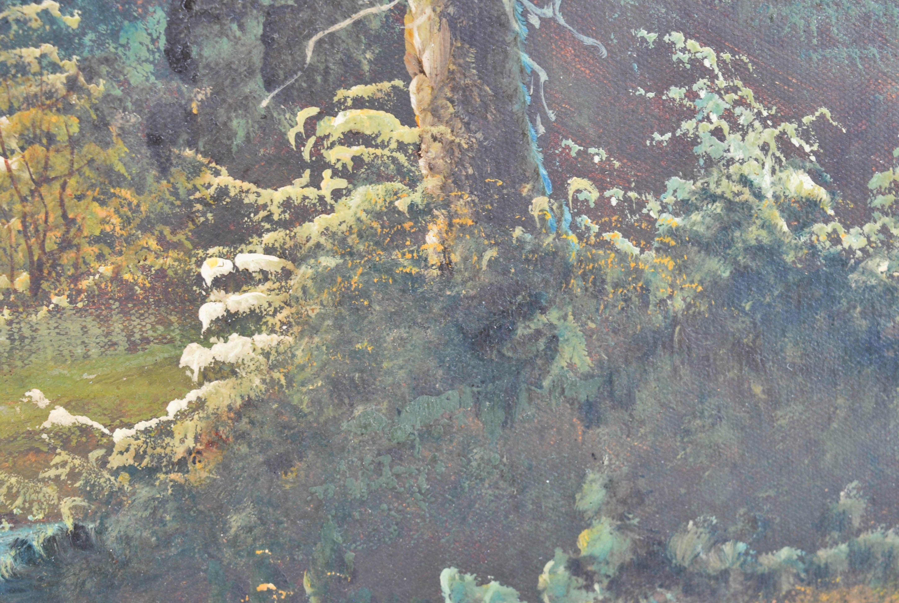 Al Smith Oil Landscape Painting