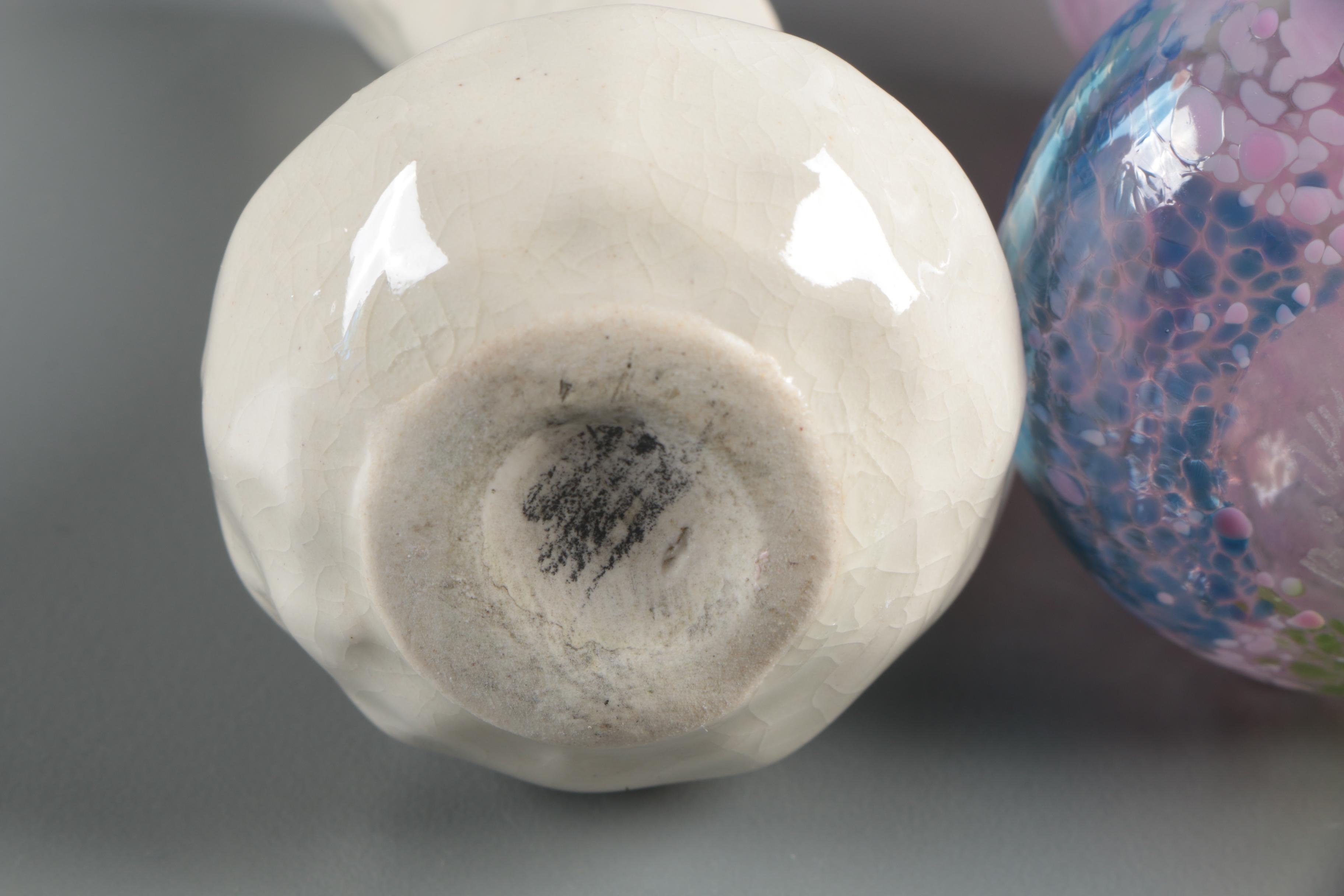 Pitchers Including Kosta Boda and Orrefors Art Glass