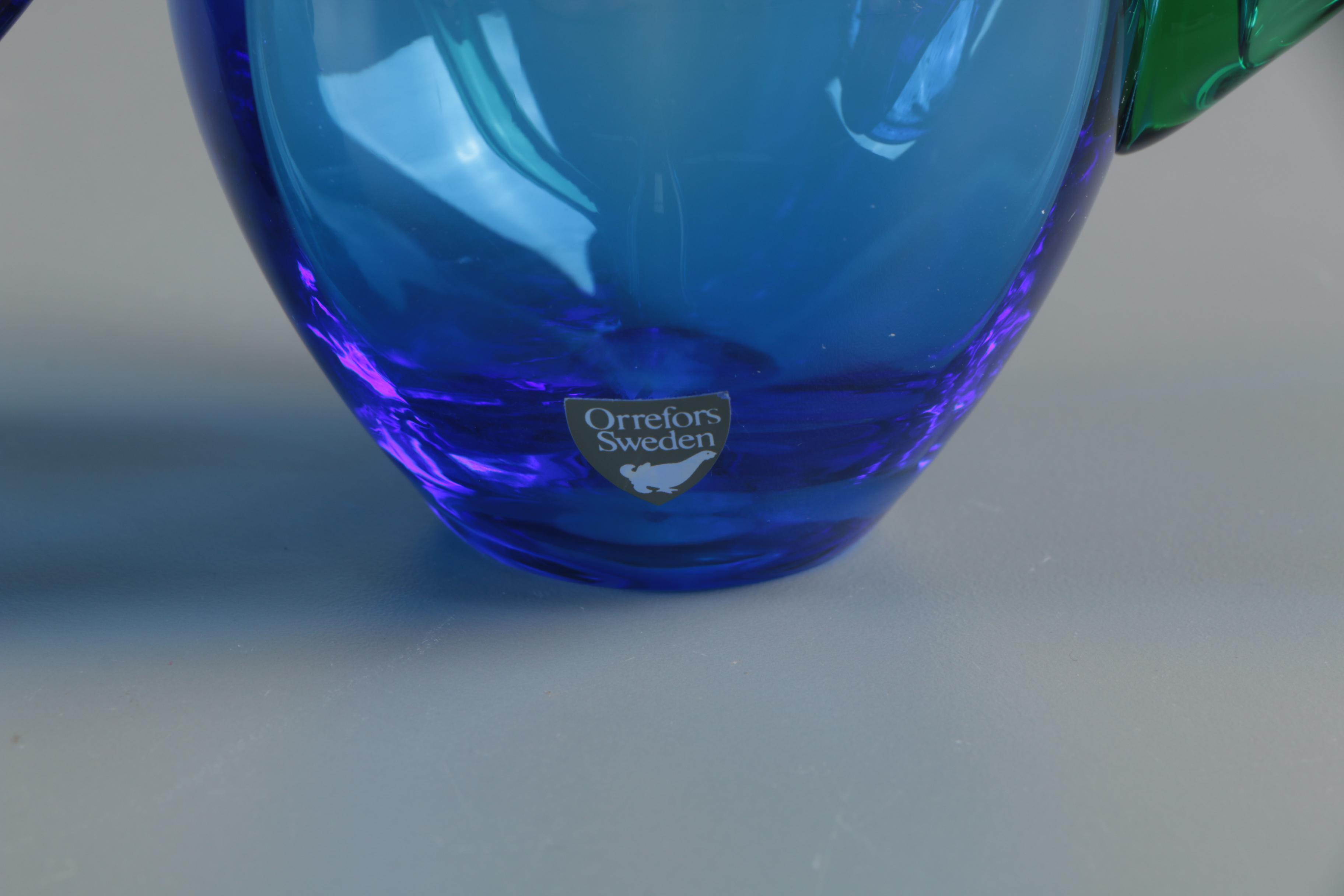 Pitchers Including Kosta Boda and Orrefors Art Glass