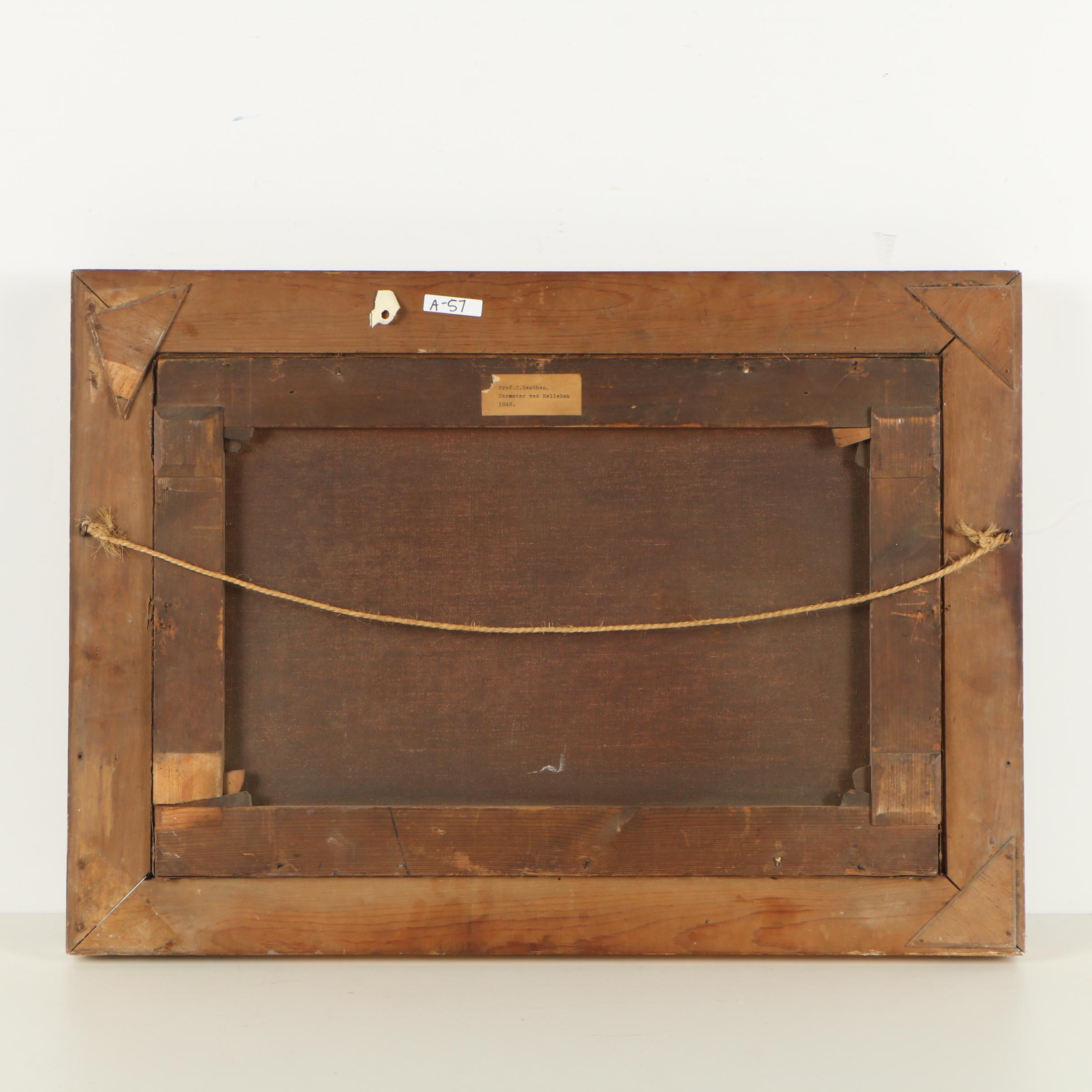 Christian Olavius Zeuthen Oil Painting