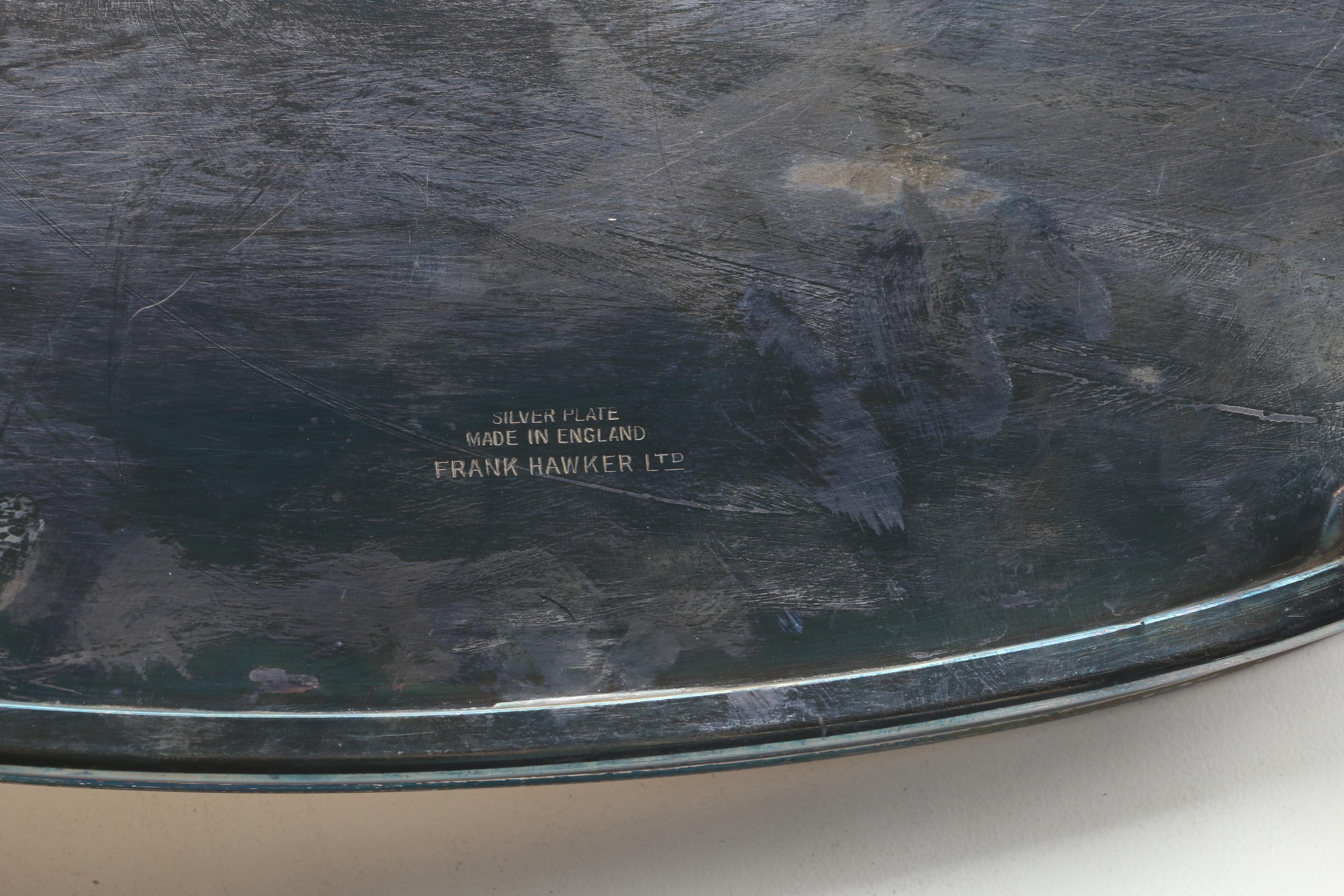 Sheffield Silver Co. Serving Tray with Other Silver Plate Serveware