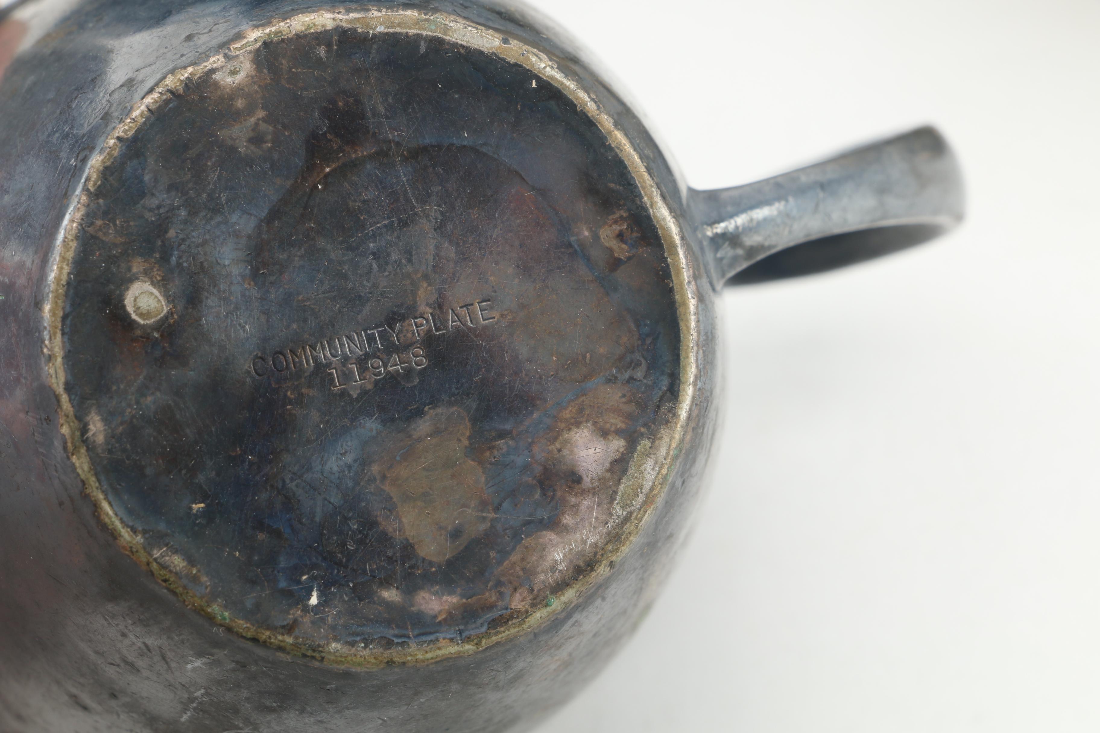 Sheffield Silver Co. Serving Tray with Other Silver Plate Serveware