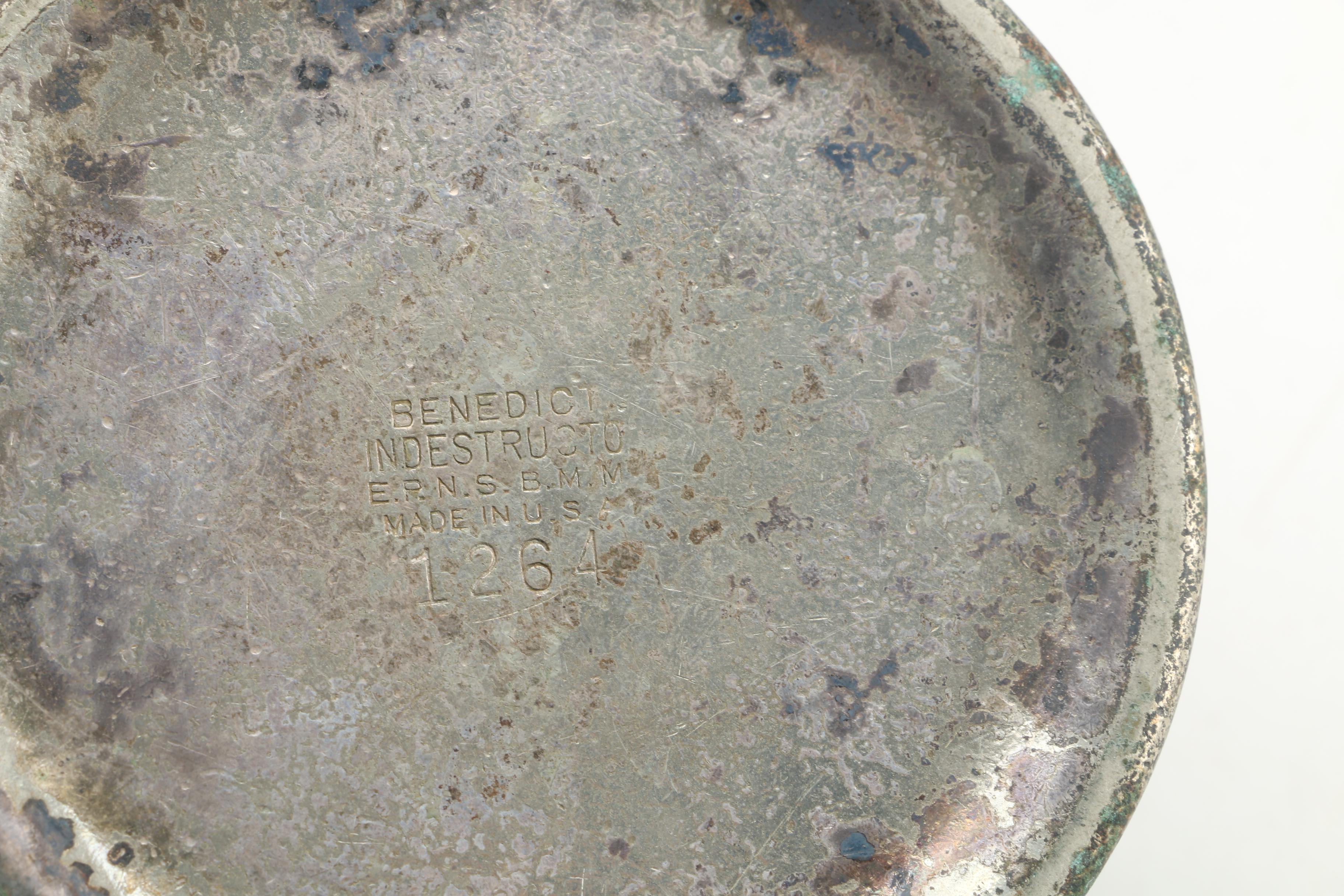 Sheffield Silver Co. Serving Tray with Other Silver Plate Serveware