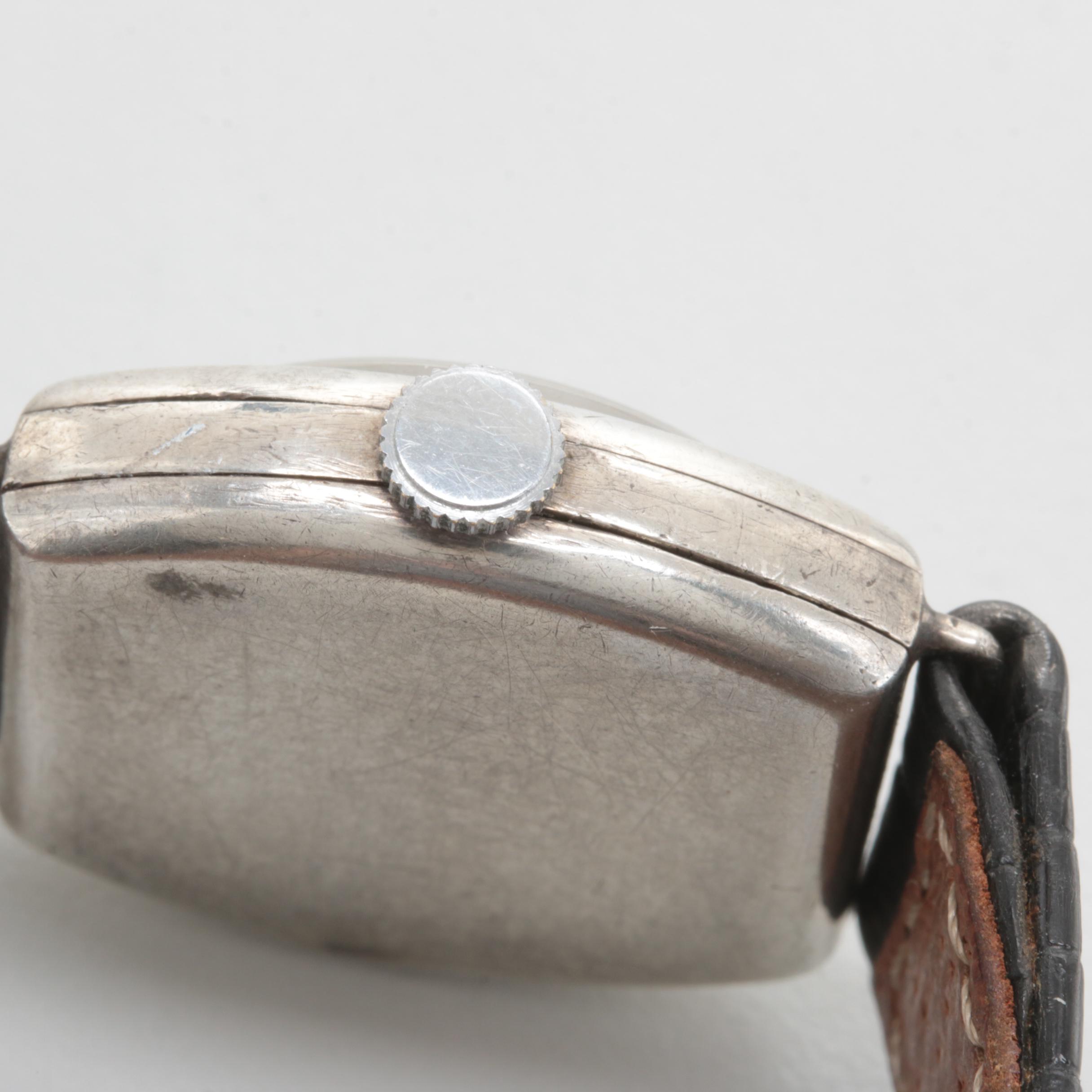 Rolex Ultra Prima Movement in Sterling Silver Case