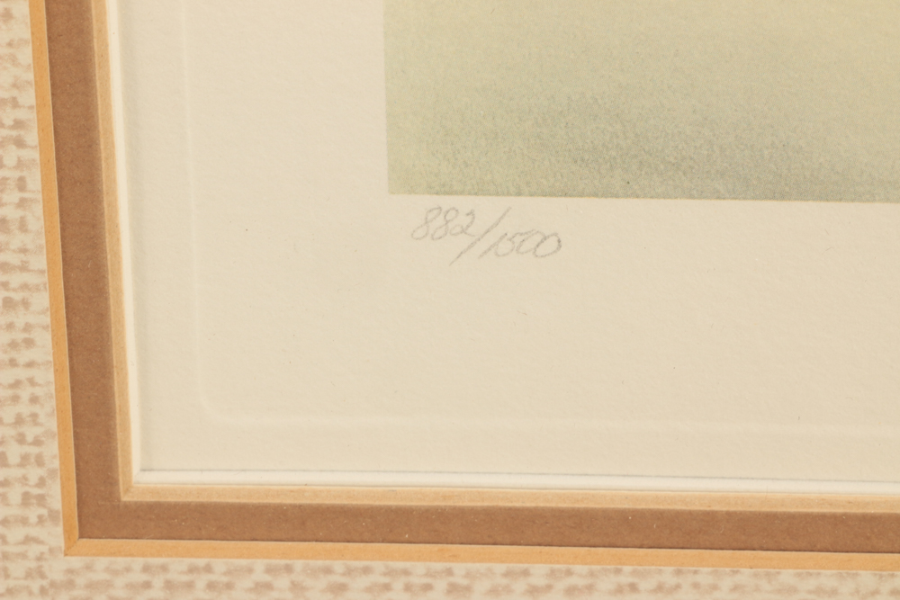 John Ruthven Limited Edition Offset Lithograph "Saw Whet Owls"